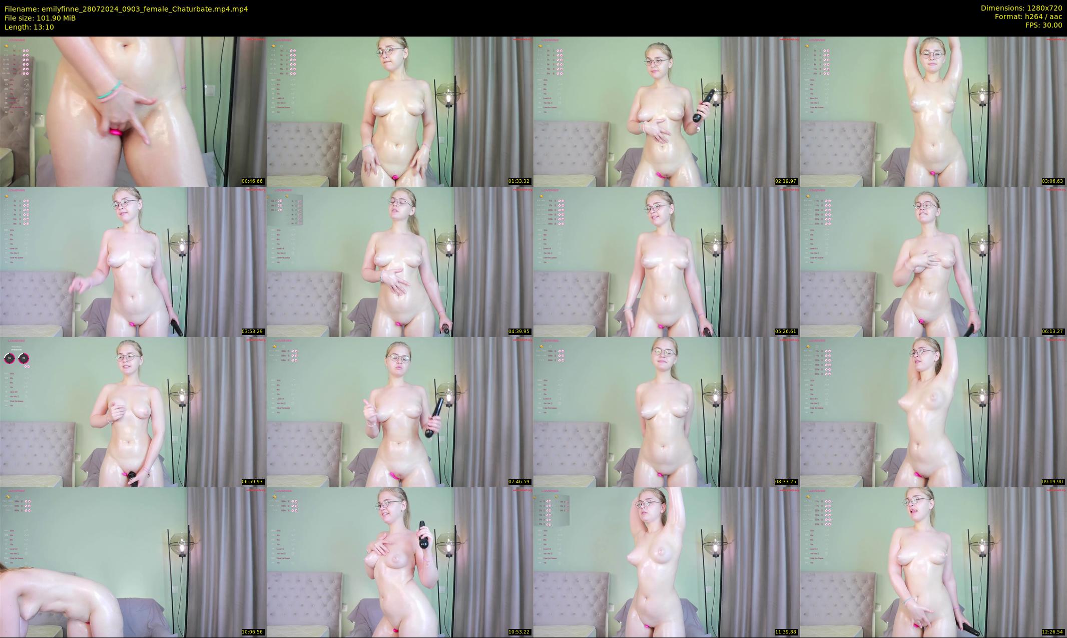 emilyfinne — 14 minute Chaturbate female cam show recording, 720p, Jul 28, 2024