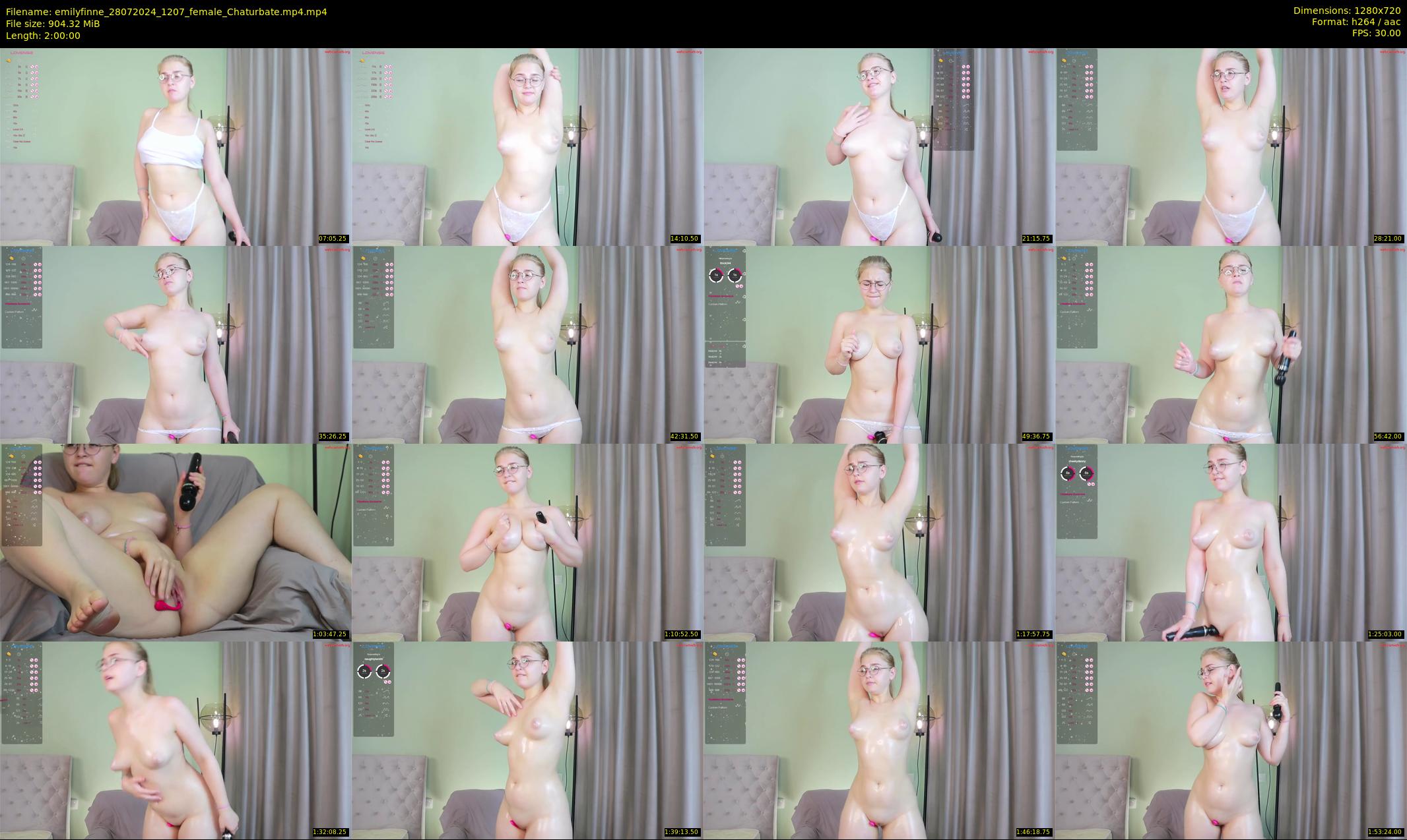 emilyfinne — 120 minute Chaturbate female cam show recording, 720p, Jul 28, 2024