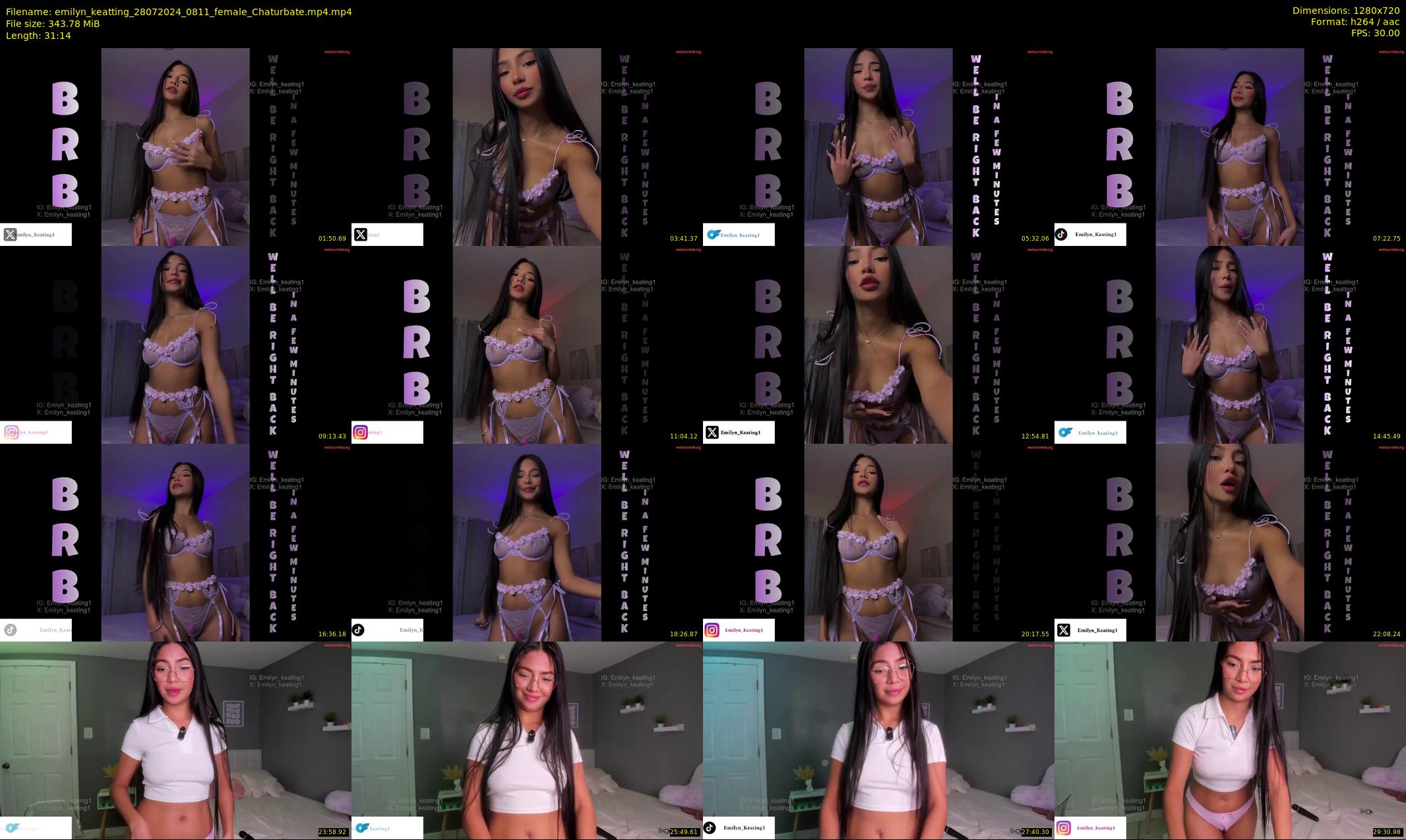 emilyn_keatting — 32 minute Chaturbate female cam show recording, 720p, Jul 28, 2024