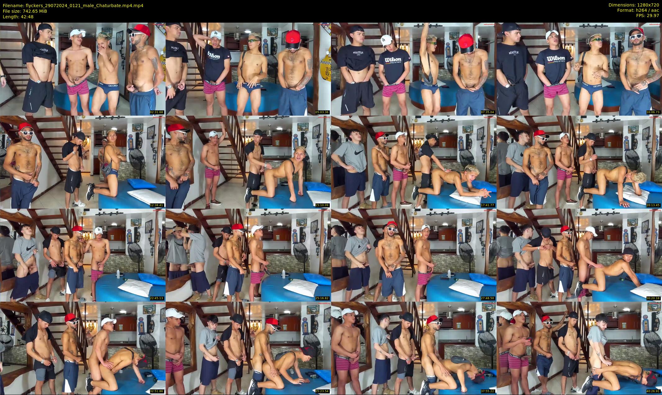 flyckers — 43 minute Chaturbate male cam show recording, 720p, Jul 29, 2024