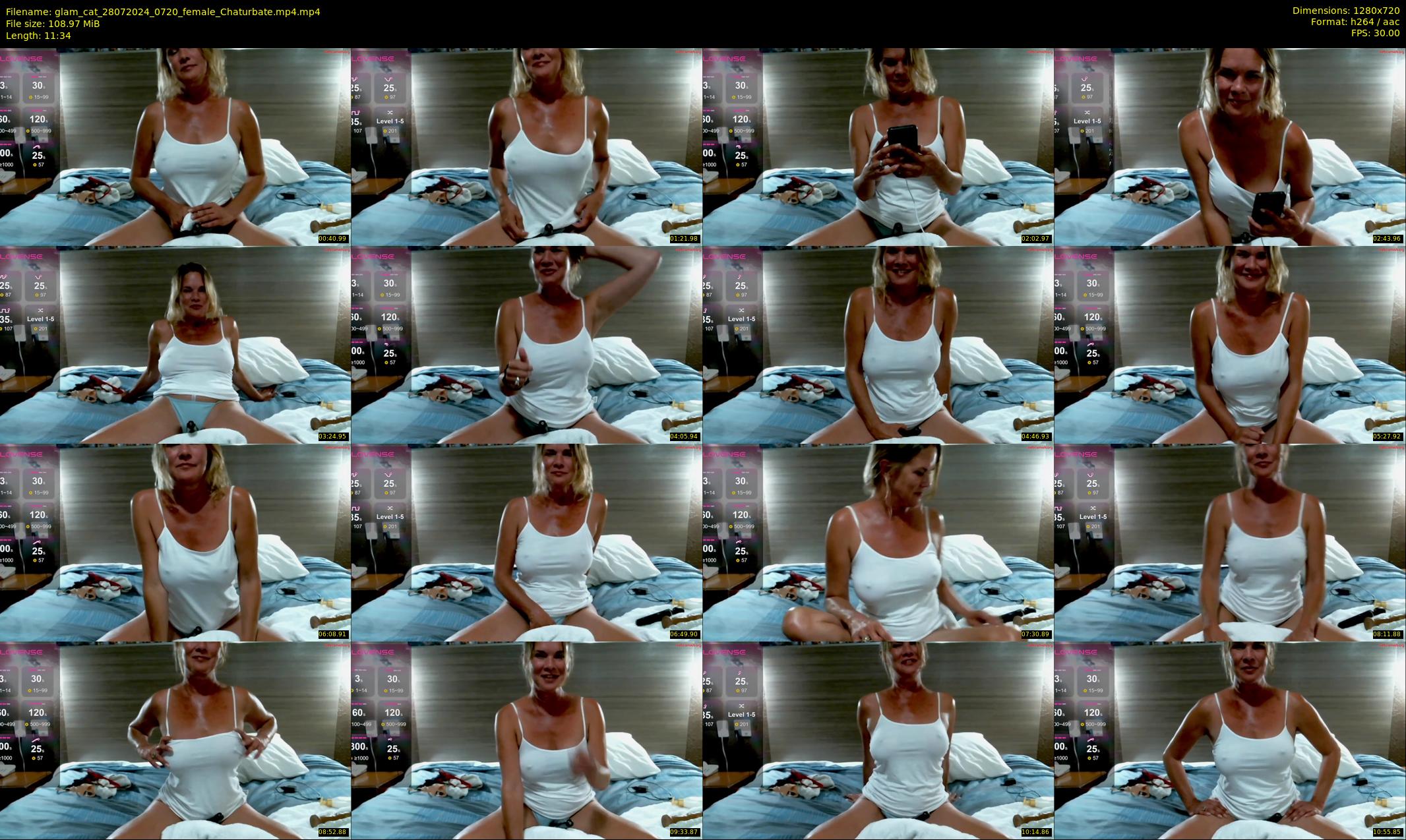 glam_cat — 12 minute Chaturbate female cam show recording, 720p, Jul 28, 2024