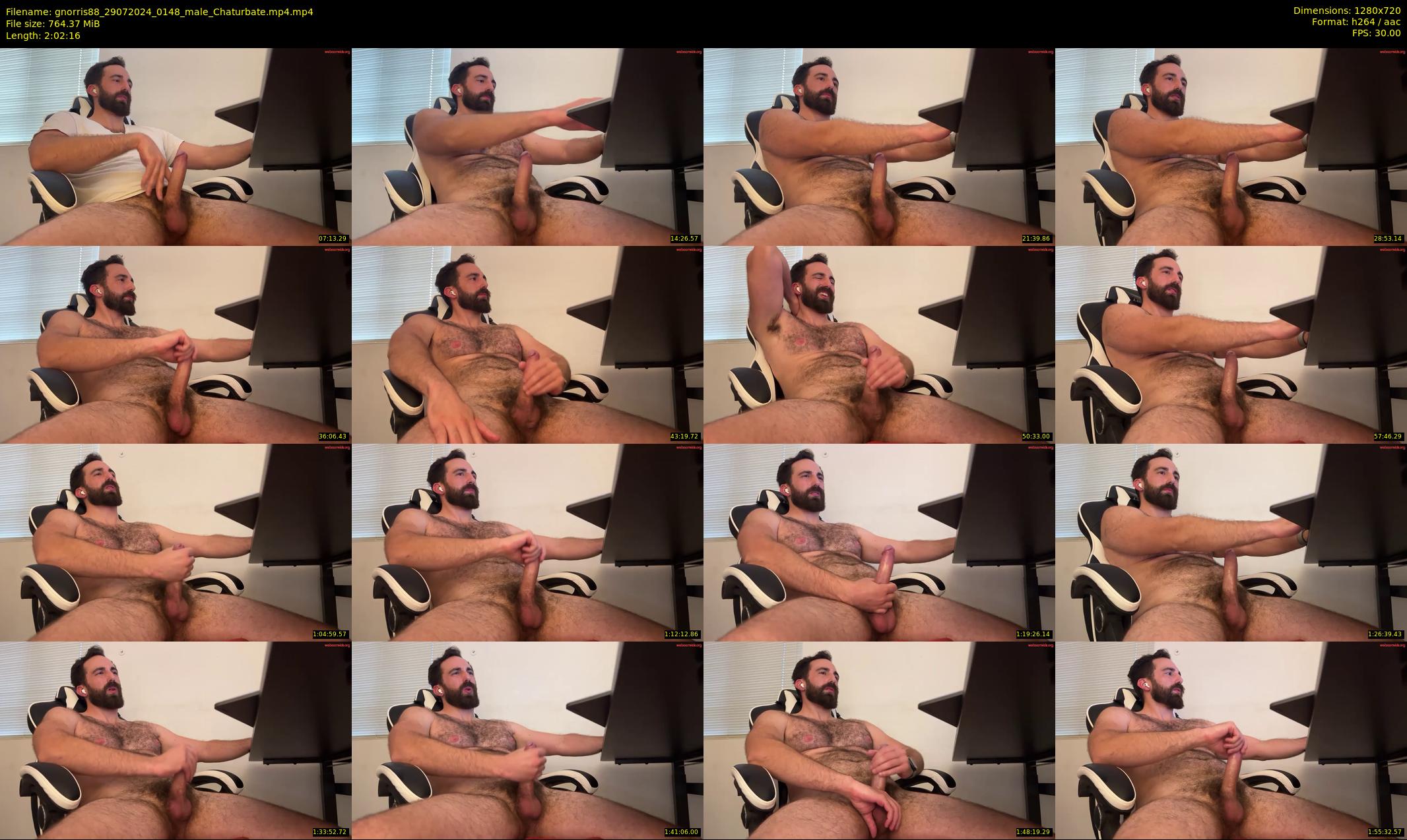 gnorris88 — 123 minute Chaturbate male cam show recording, 720p, Jul 29, 2024