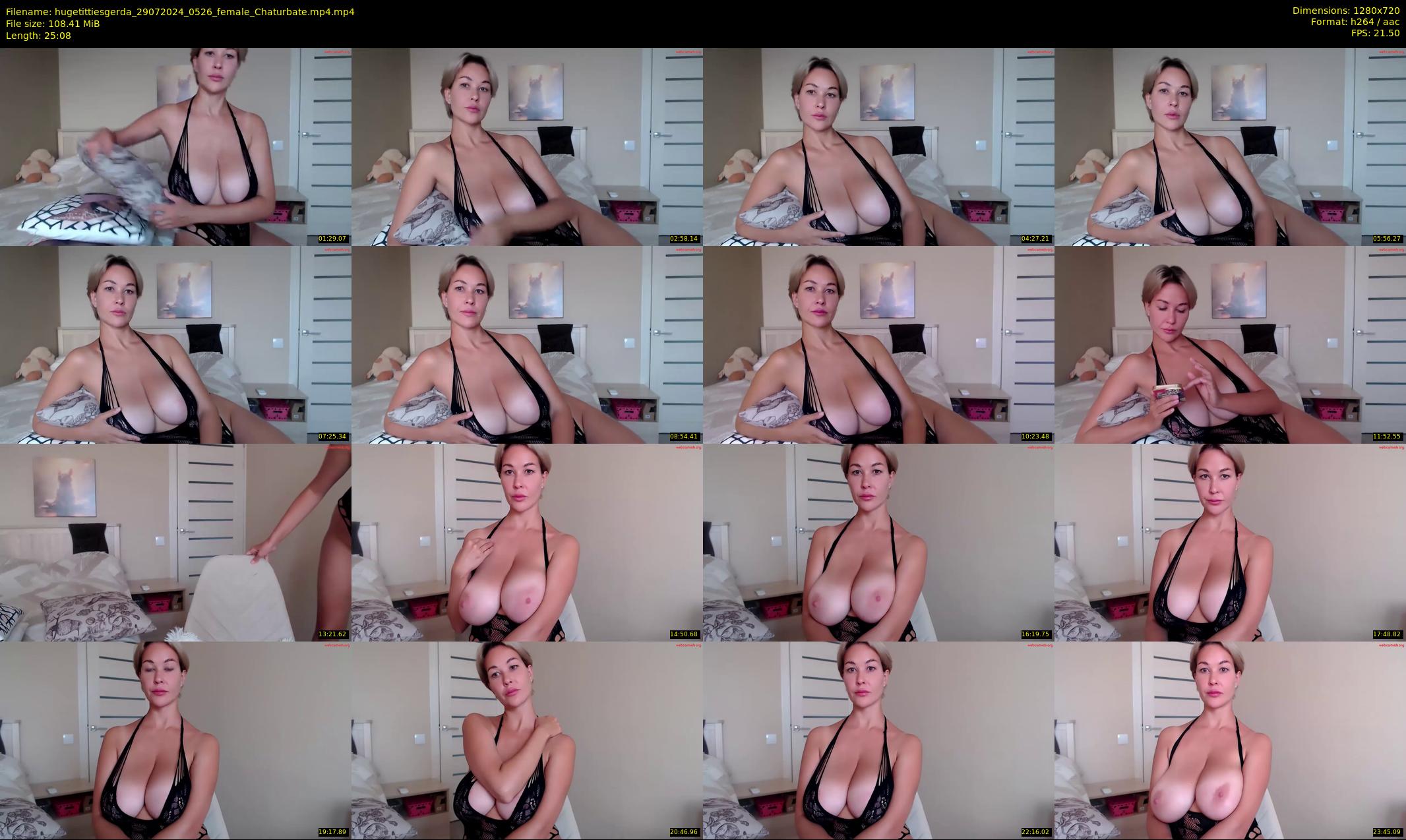 hugetittiesgerda — 26 minute Chaturbate female cam show recording, 720p, Jul 29, 2024