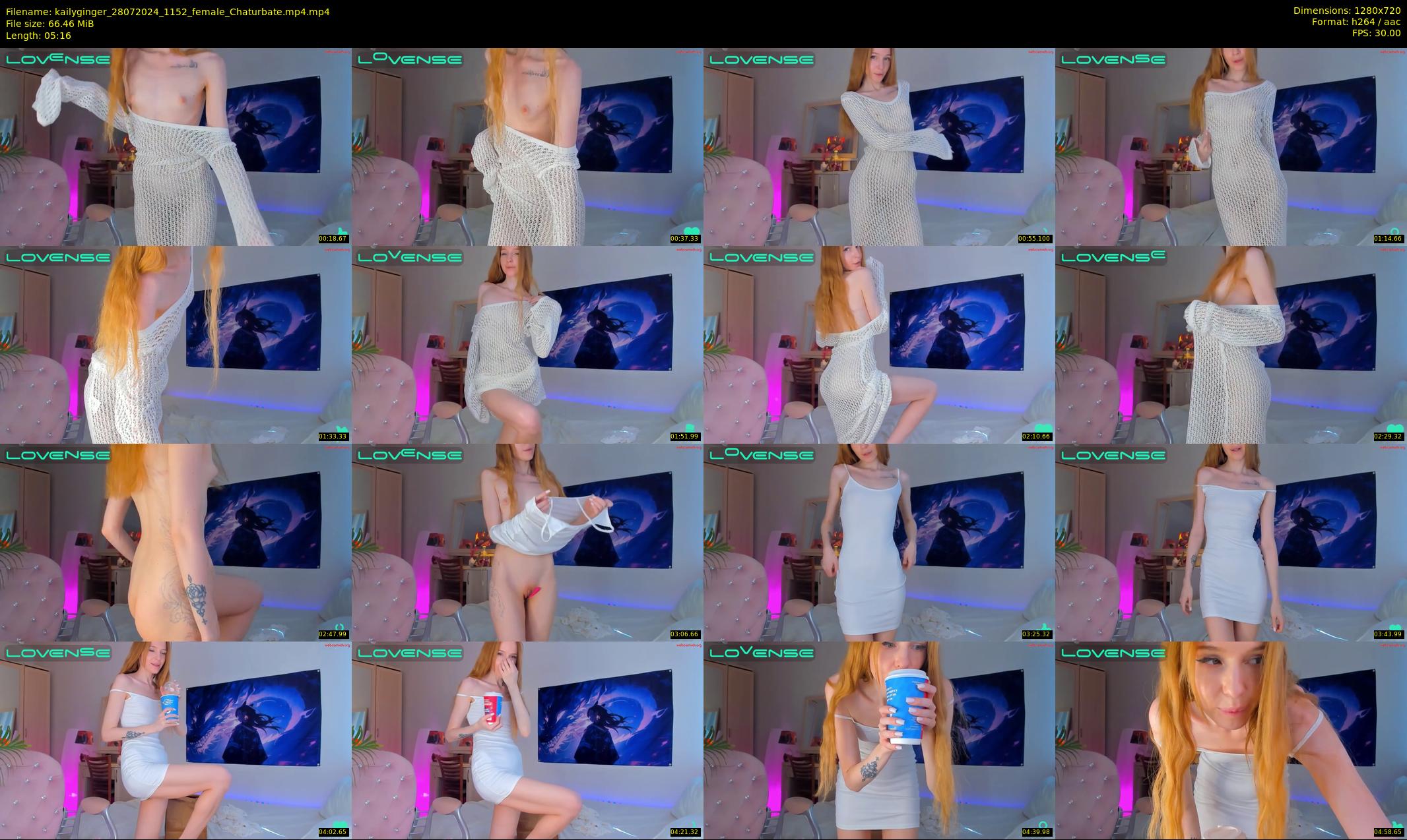 kailyginger — 6 minute Chaturbate female cam show recording, 720p, Jul 28, 2024