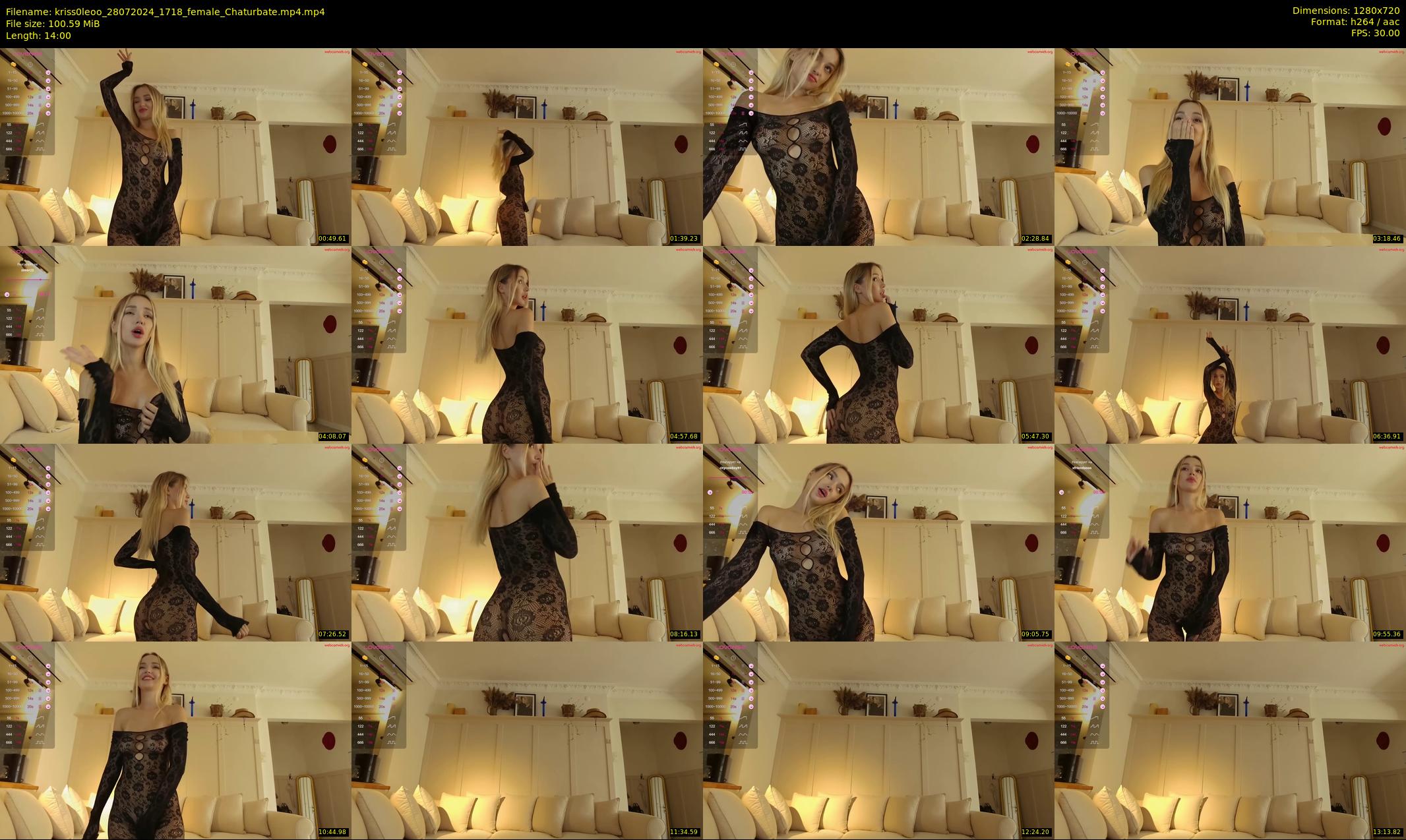 kriss0leoo — 14 minute Chaturbate couple cam show recording, 720p, Jul 28, 2024