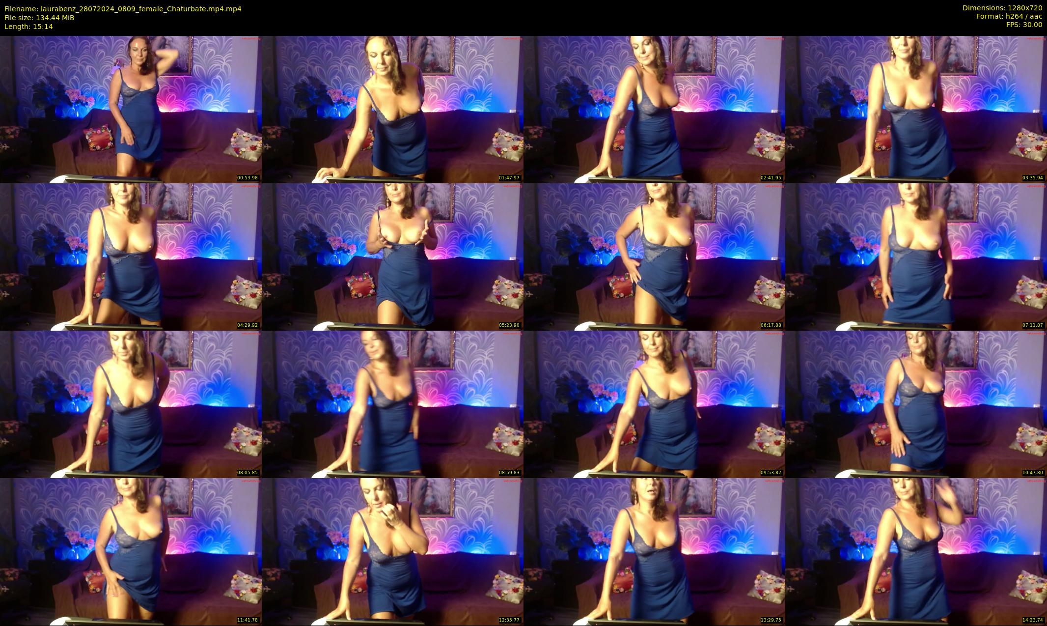 laurabenz — 16 minute Chaturbate female cam show recording, 720p, Jul 28, 2024