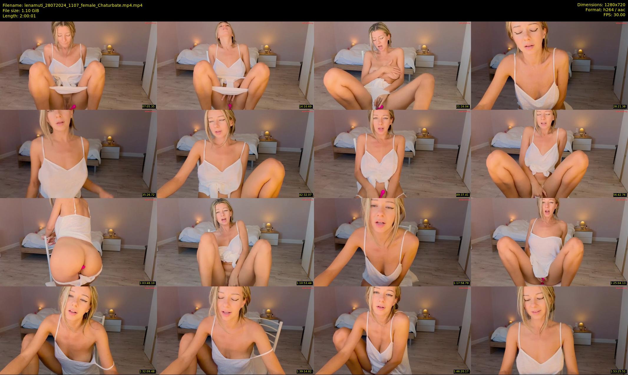 lenamuti — 121 minute Chaturbate female cam show recording, 720p, Jul 28, 2024