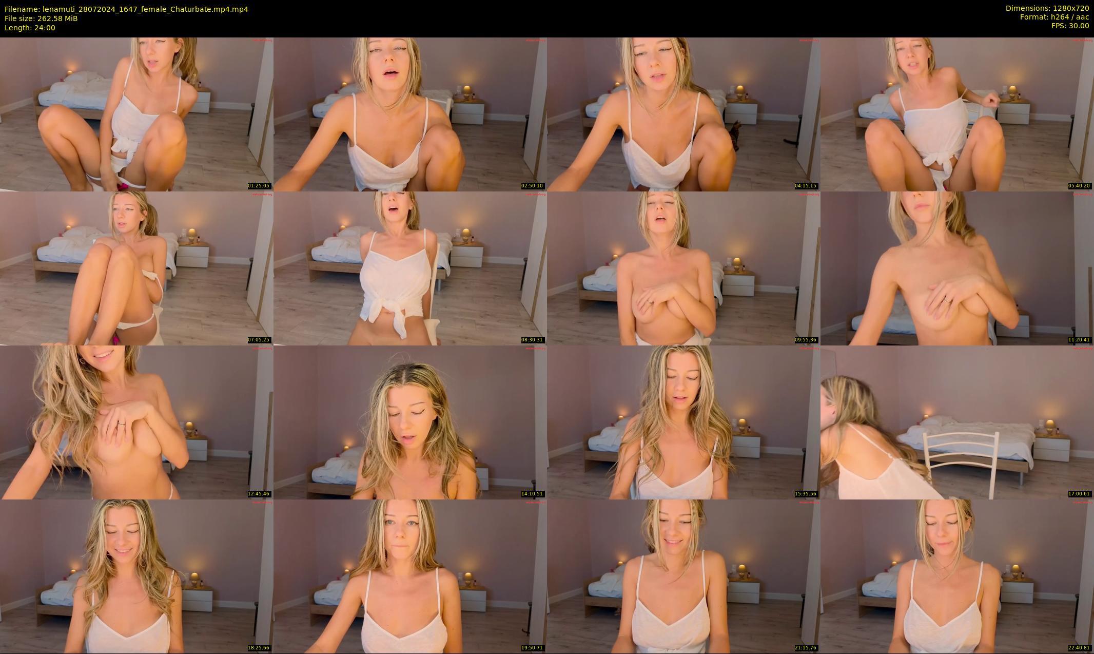 lenamuti — 24 minute Chaturbate female cam show recording, 720p, Jul 28, 2024