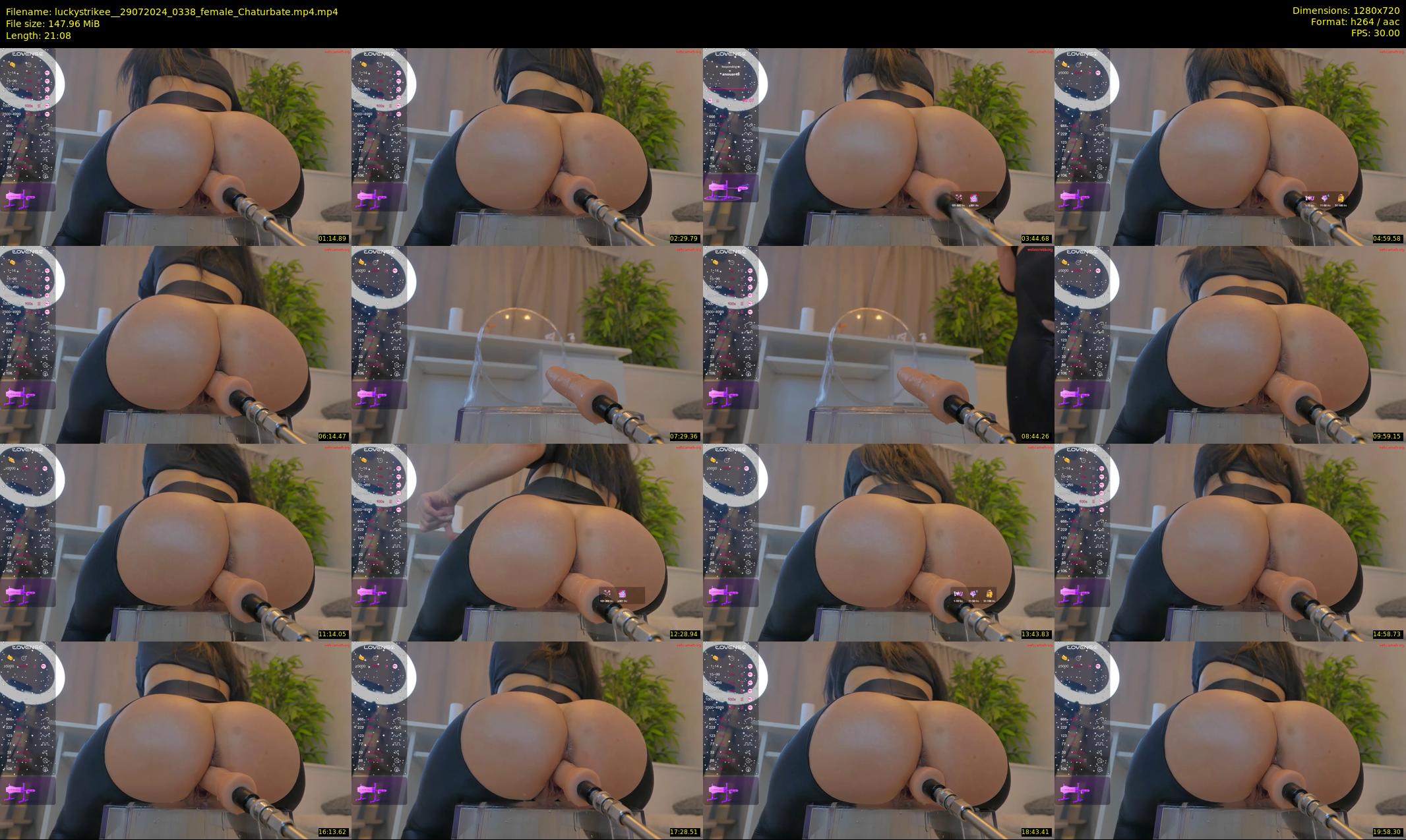 luckystrikee_ — 22 minute Chaturbate female cam show recording, 720p, Jul 29, 2024