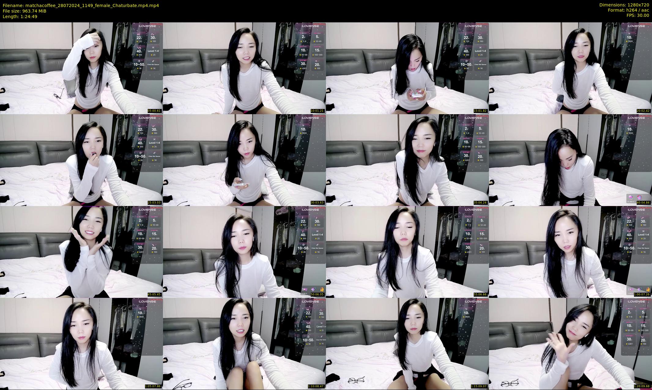 matchacoffee — 85 minute Chaturbate female cam show recording, 720p, Jul 28, 2024