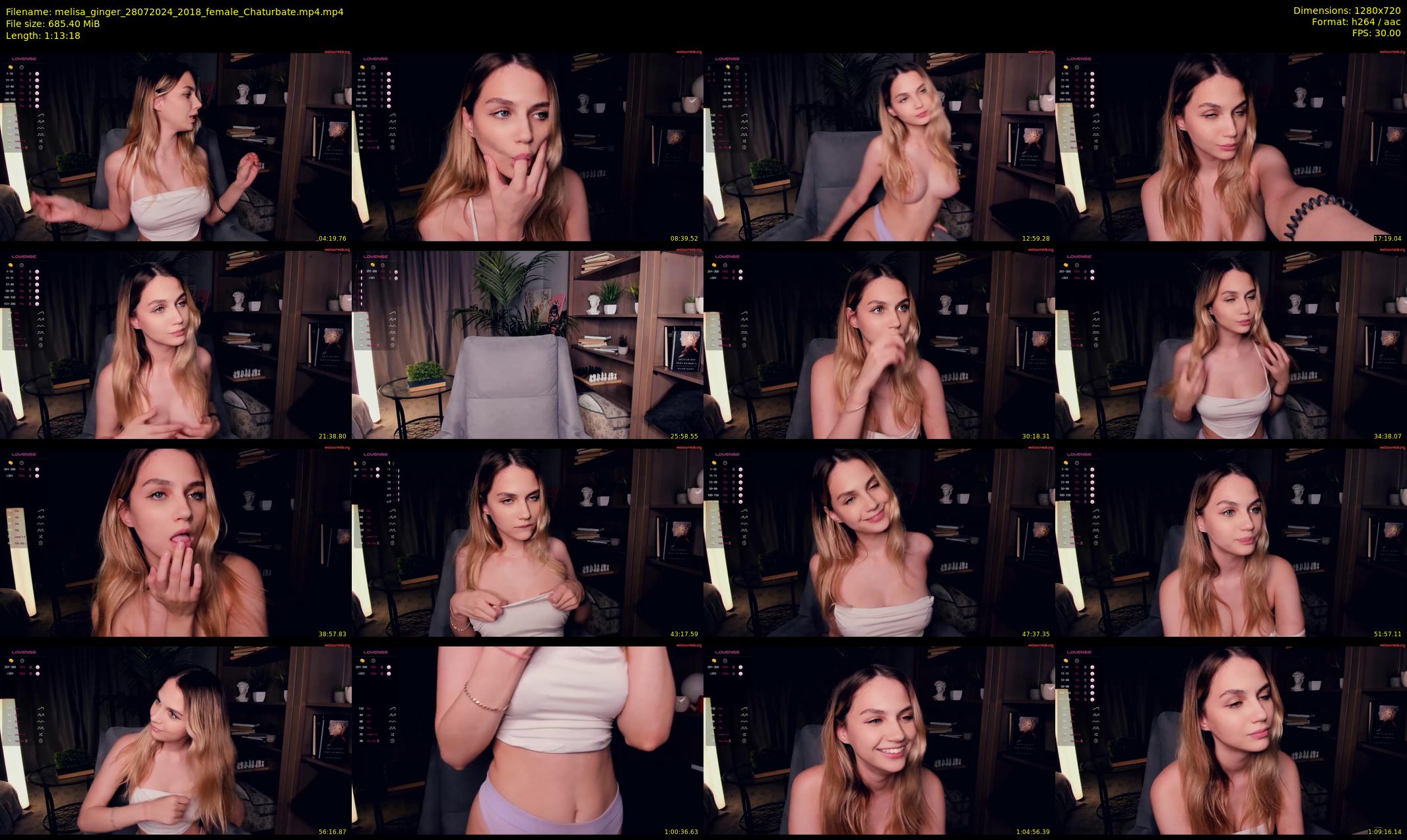 melisa_ginger — 74 minute Chaturbate female cam show recording, 720p, Jul 28, 2024