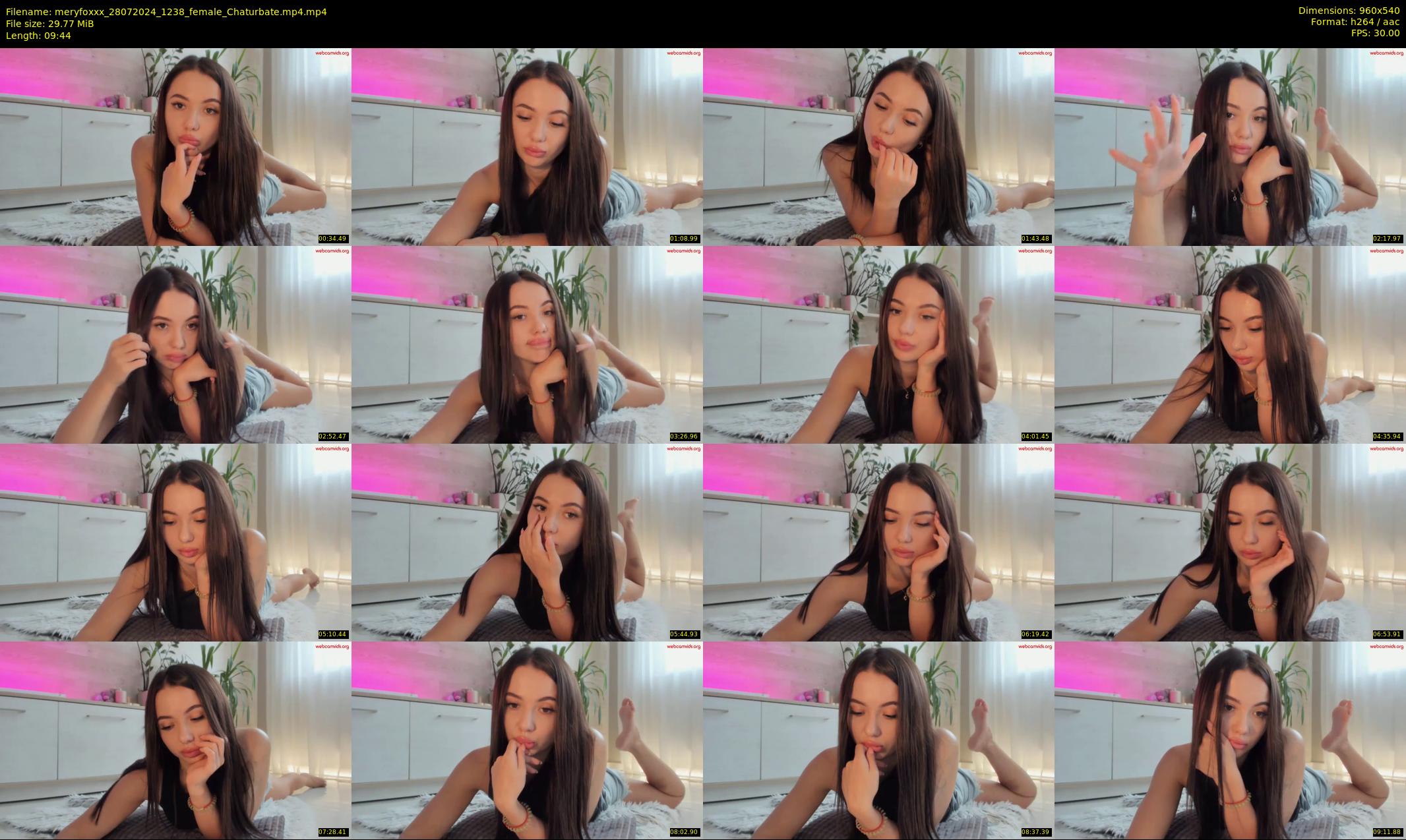 meryfoxxx — 10 minute Chaturbate female cam show recording, 480p, Jul 28, 2024