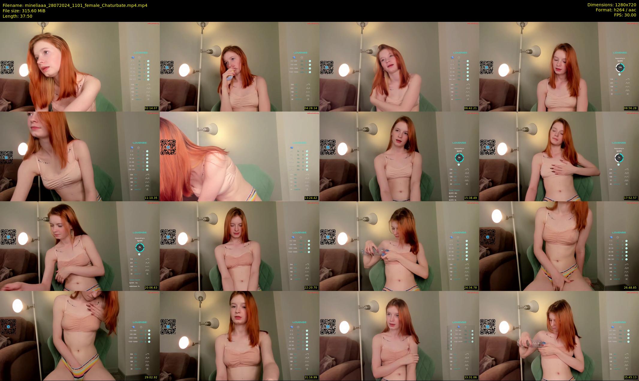 mineliaaa — 38 minute Chaturbate female cam show recording, 720p, Jul 28, 2024