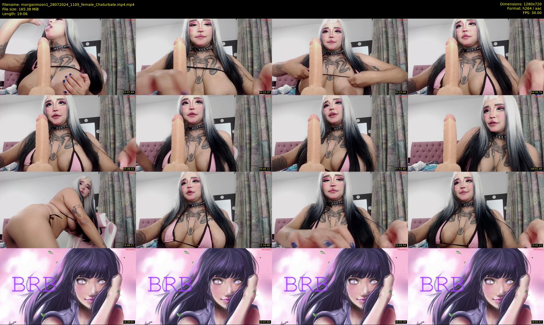 morganmoon1 — 20 minute Chaturbate female cam show recording, 720p, Jul 28, 2024