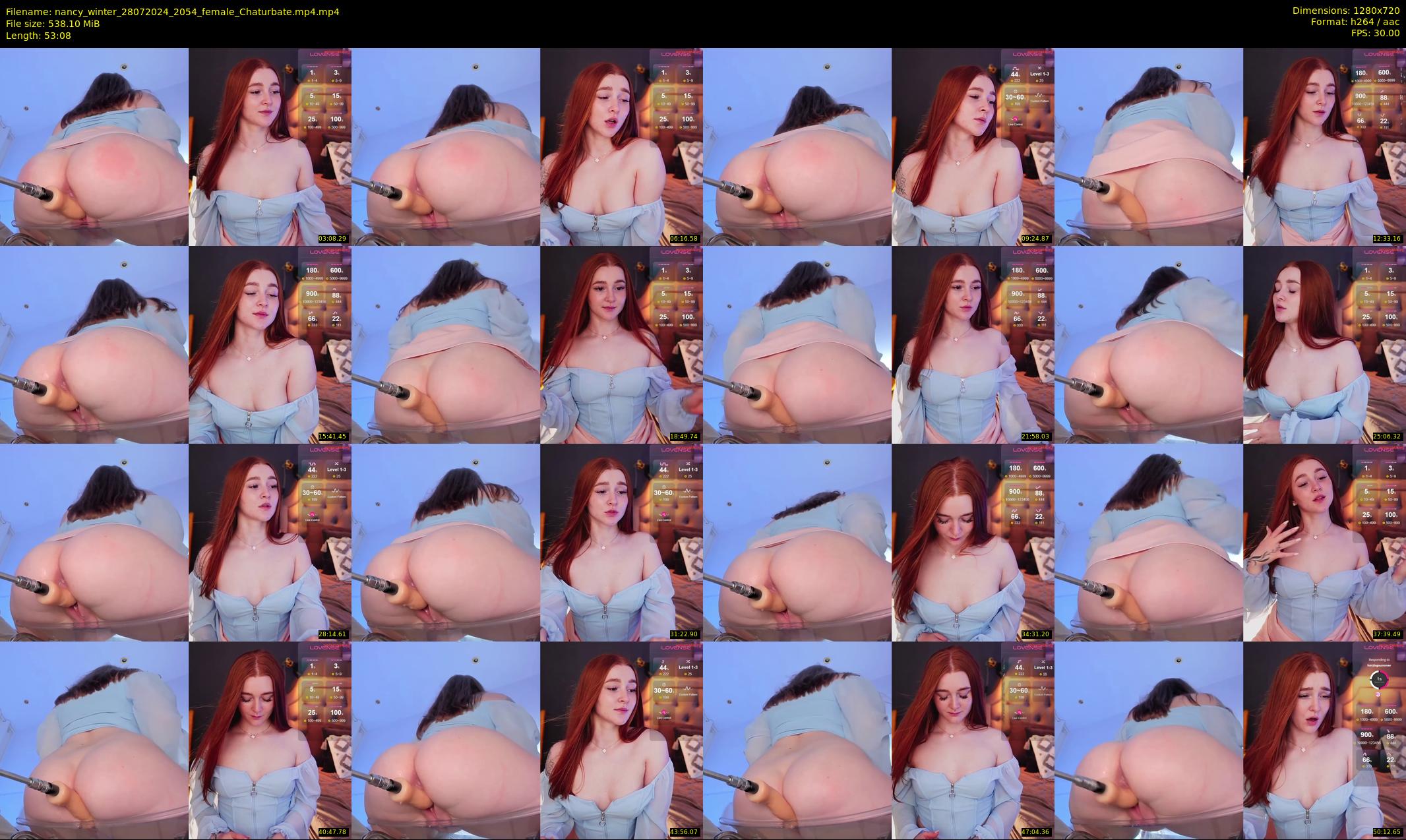 nancy_winter — 54 minute Chaturbate female cam show recording, 720p, Jul 28, 2024