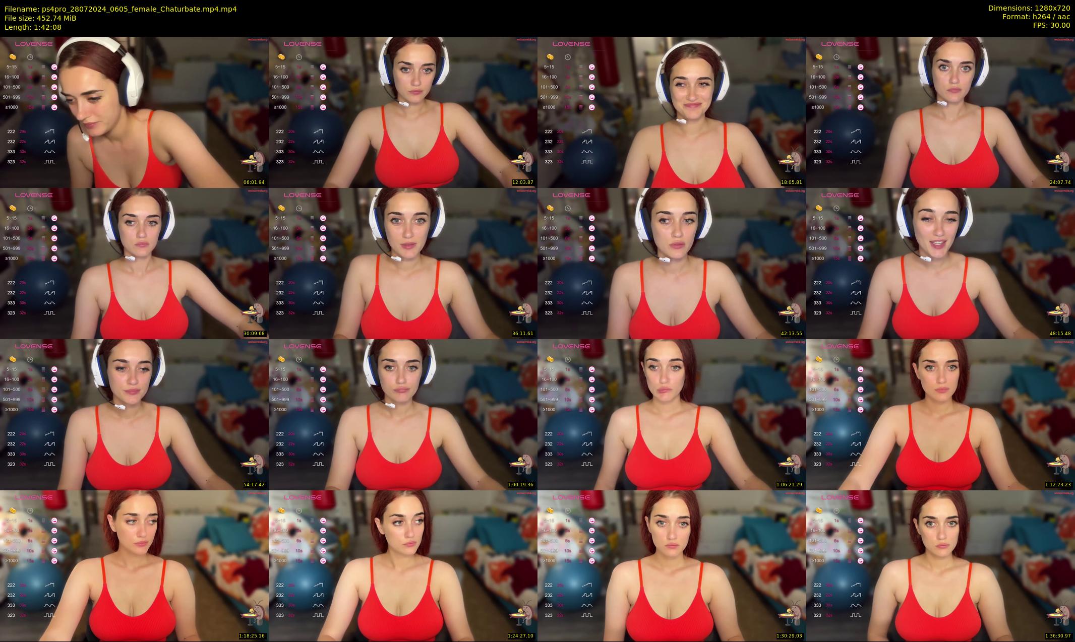ps4pro — 103 minute Chaturbate female cam show recording, 720p, Jul 28, 2024