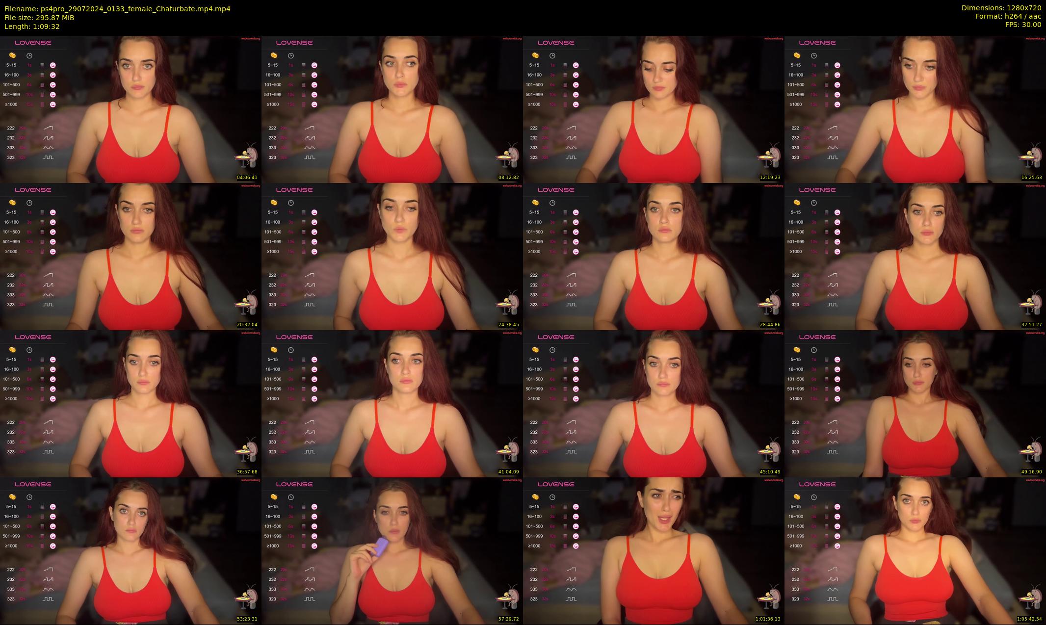 ps4pro — 70 minute Chaturbate female cam show recording, 720p, Jul 29, 2024