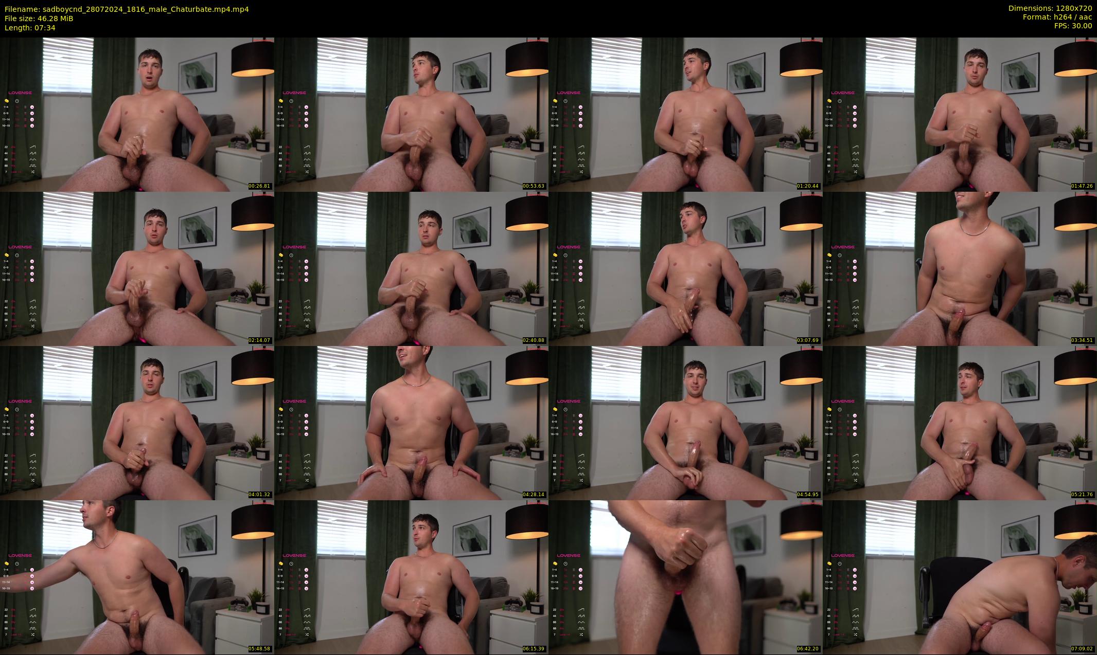 sadboycnd — 8 minute Chaturbate male cam show recording, 720p, Jul 28, 2024