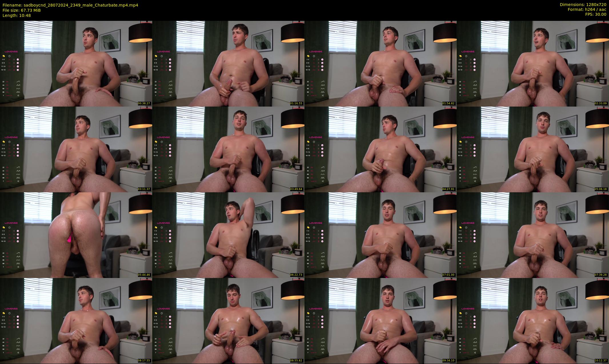sadboycnd — 11 minute Chaturbate male cam show recording, 720p, Jul 28, 2024