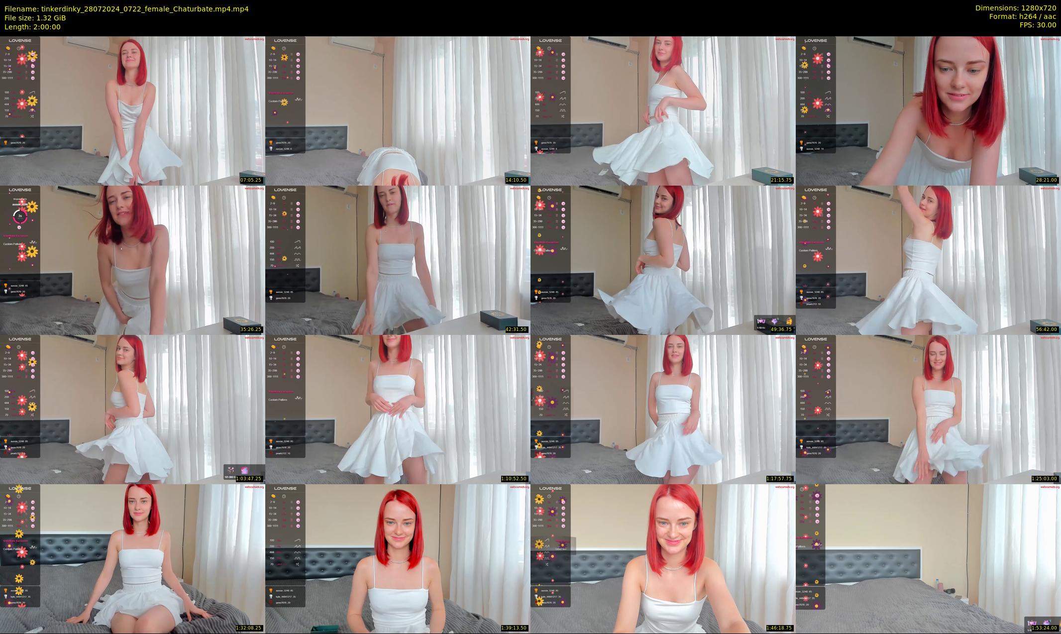 tinkerdinky — 120 minute Chaturbate female cam show recording, 720p, Jul 28, 2024