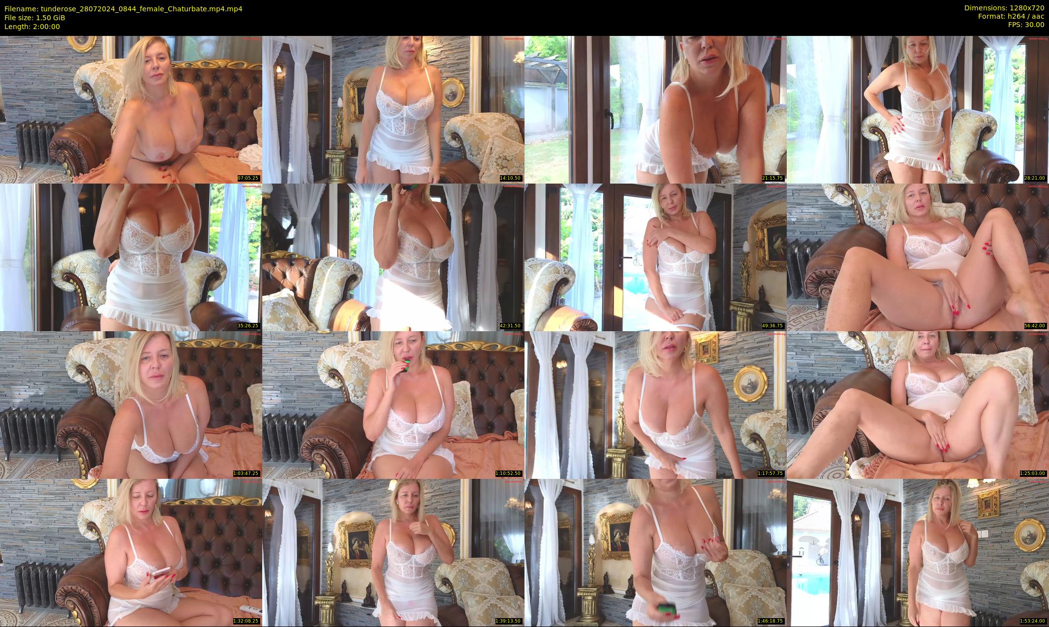 tunderose — 120 minute Chaturbate female cam show recording, 720p, Jul 28, 2024