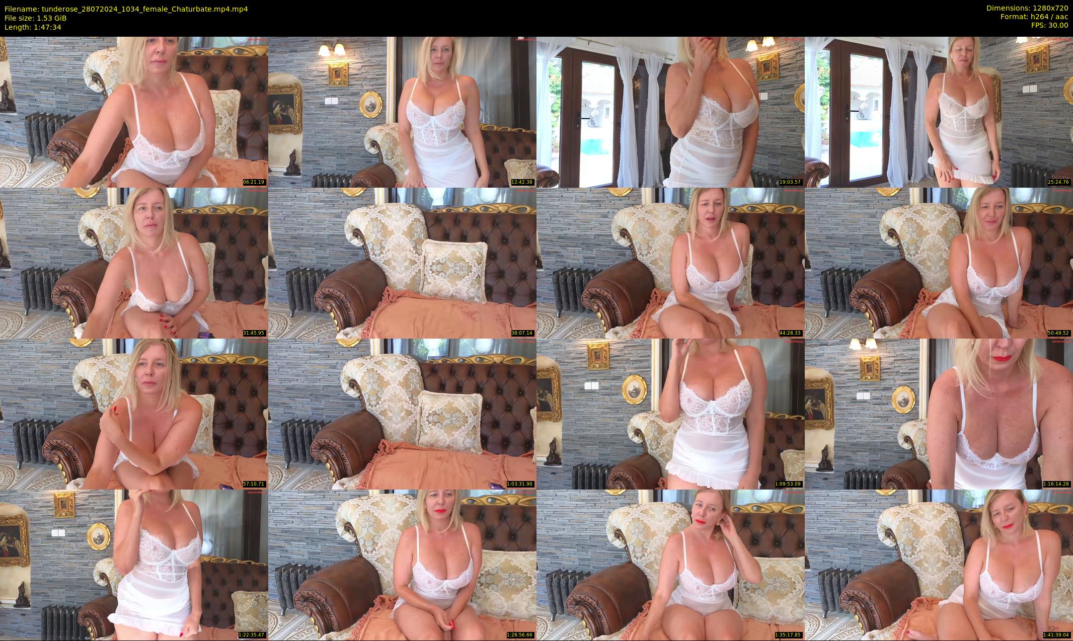 tunderose — 108 minute Chaturbate female cam show recording, 720p, Jul 28, 2024