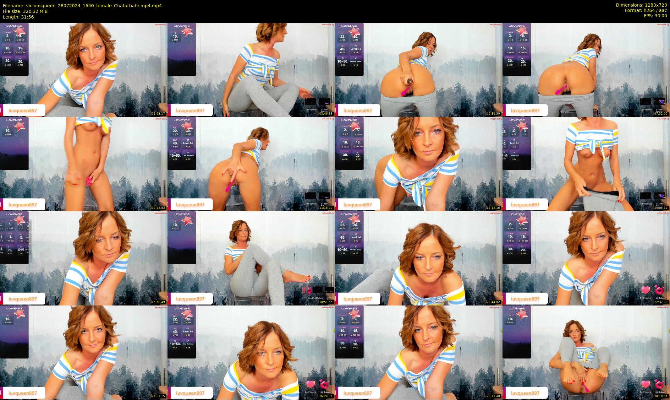 viciousqueen — 32 minute Chaturbate female cam show recording, 720p, Jul 28, 2024