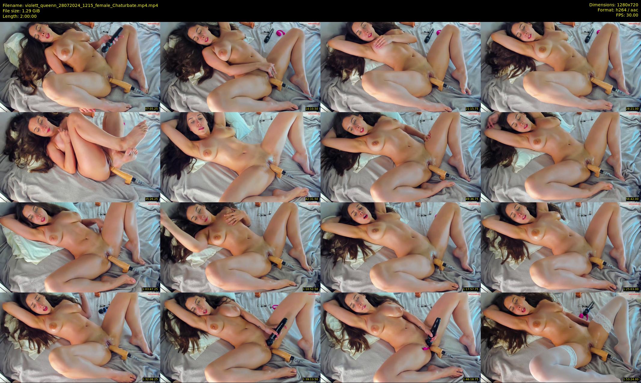 violett_queenn — 120 minute Chaturbate female cam show recording, 720p, Jul 28, 2024
