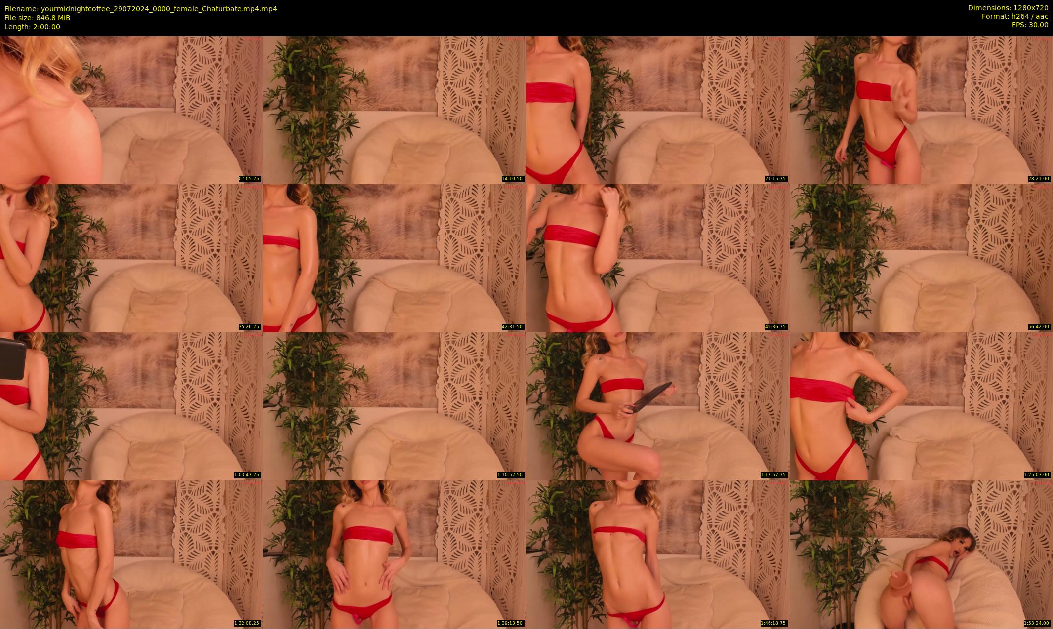yourmidnightcoffee — 120 minute Chaturbate female cam show recording, 720p, Jul 29, 2024