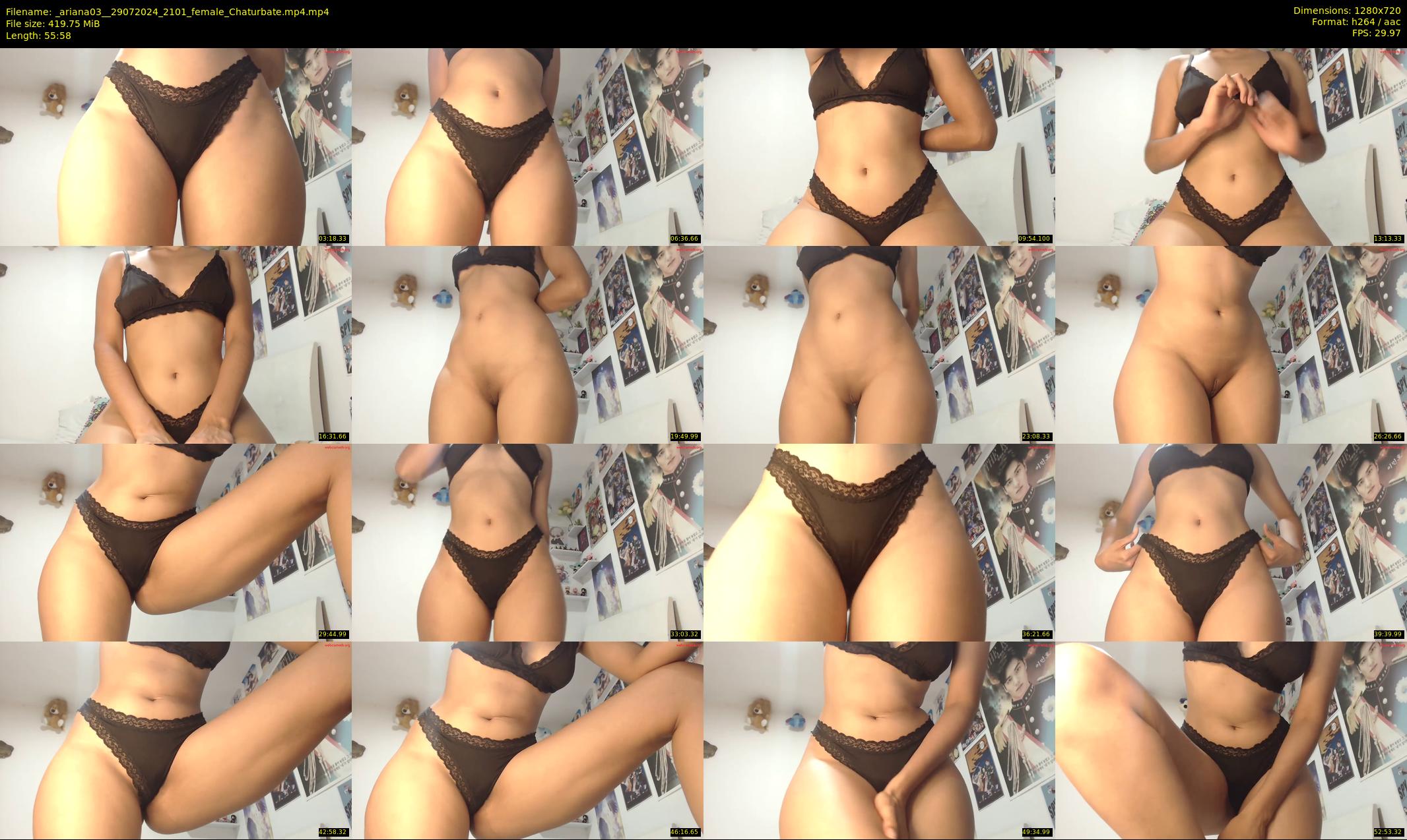 _ariana03_ — 56 minute Chaturbate female cam show recording, 720p, Jul 29, 2024