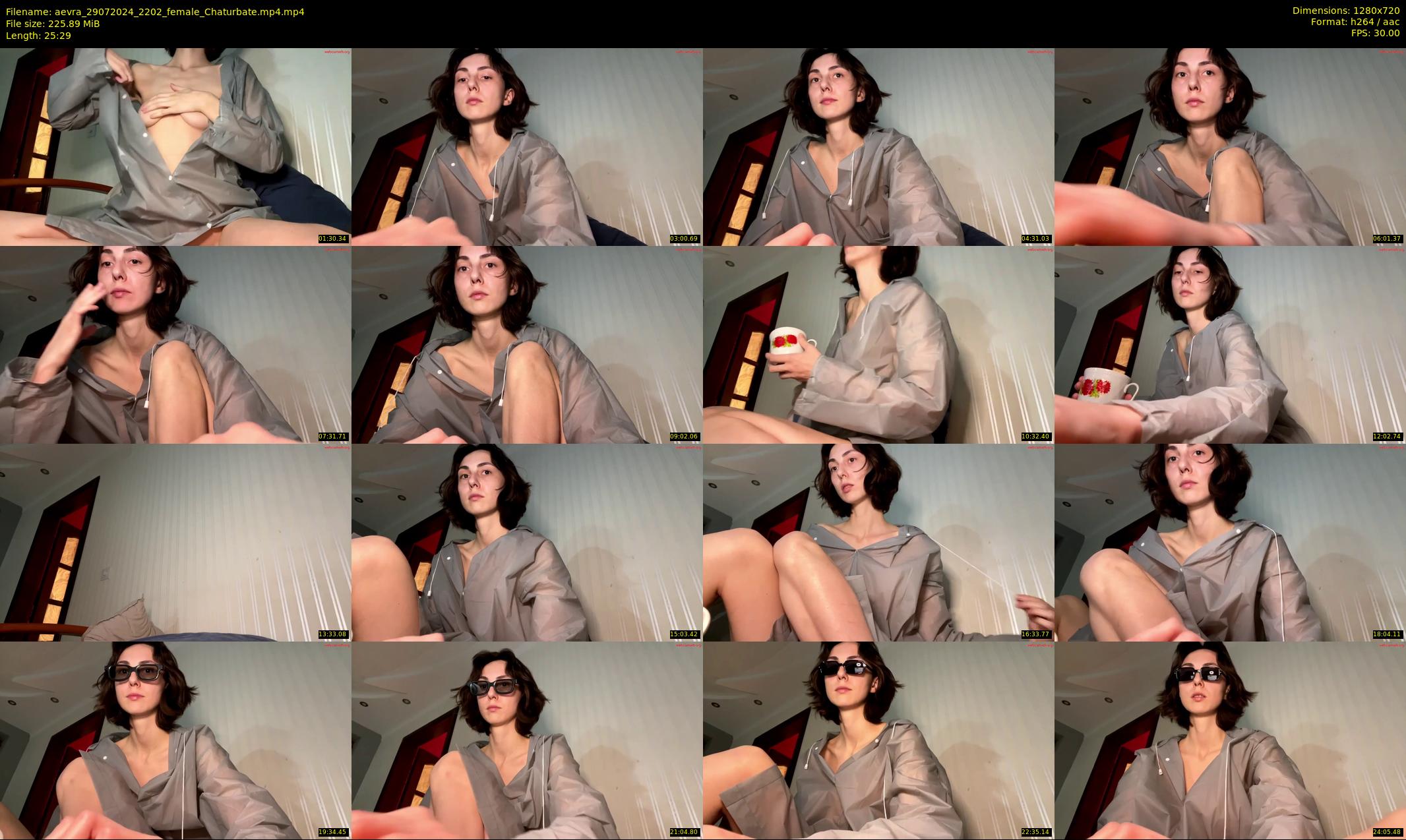 aevra — 26 minute Chaturbate female cam show recording, 720p, Jul 29, 2024