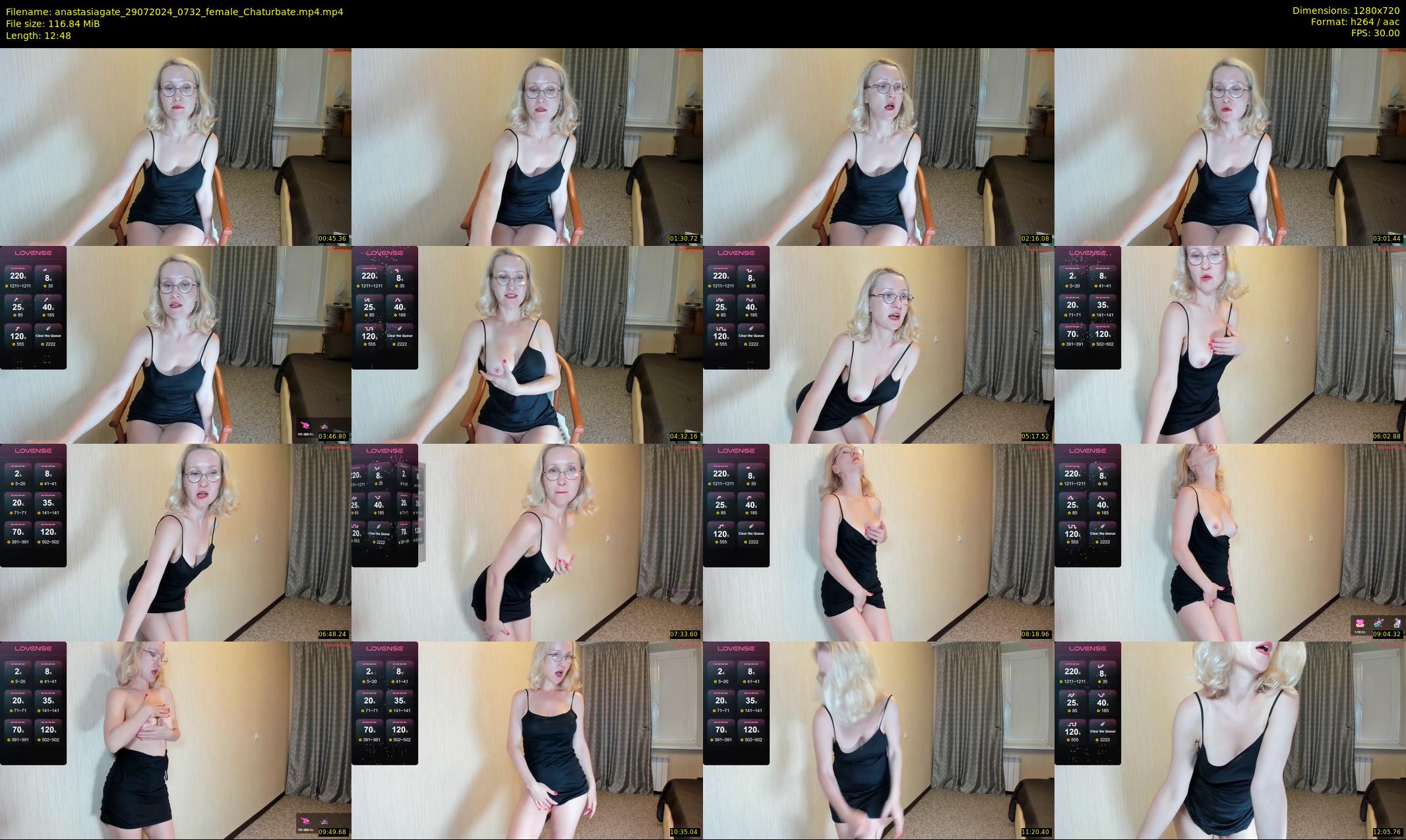 anastasiagate — 13 minute Chaturbate female cam show recording, 720p, Jul 29, 2024