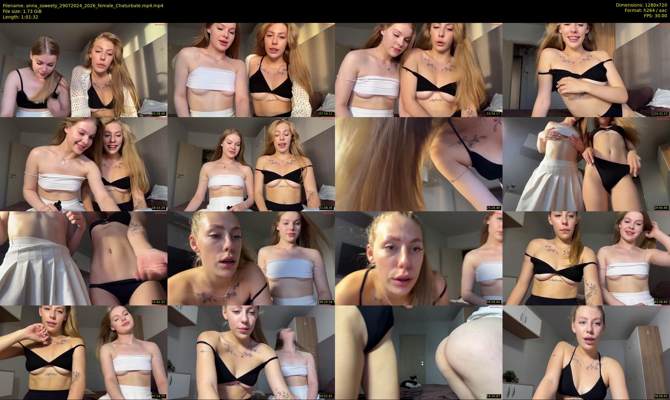 anna_ssweety — 62 minute Chaturbate female cam show recording, 720p, Jul 29, 2024