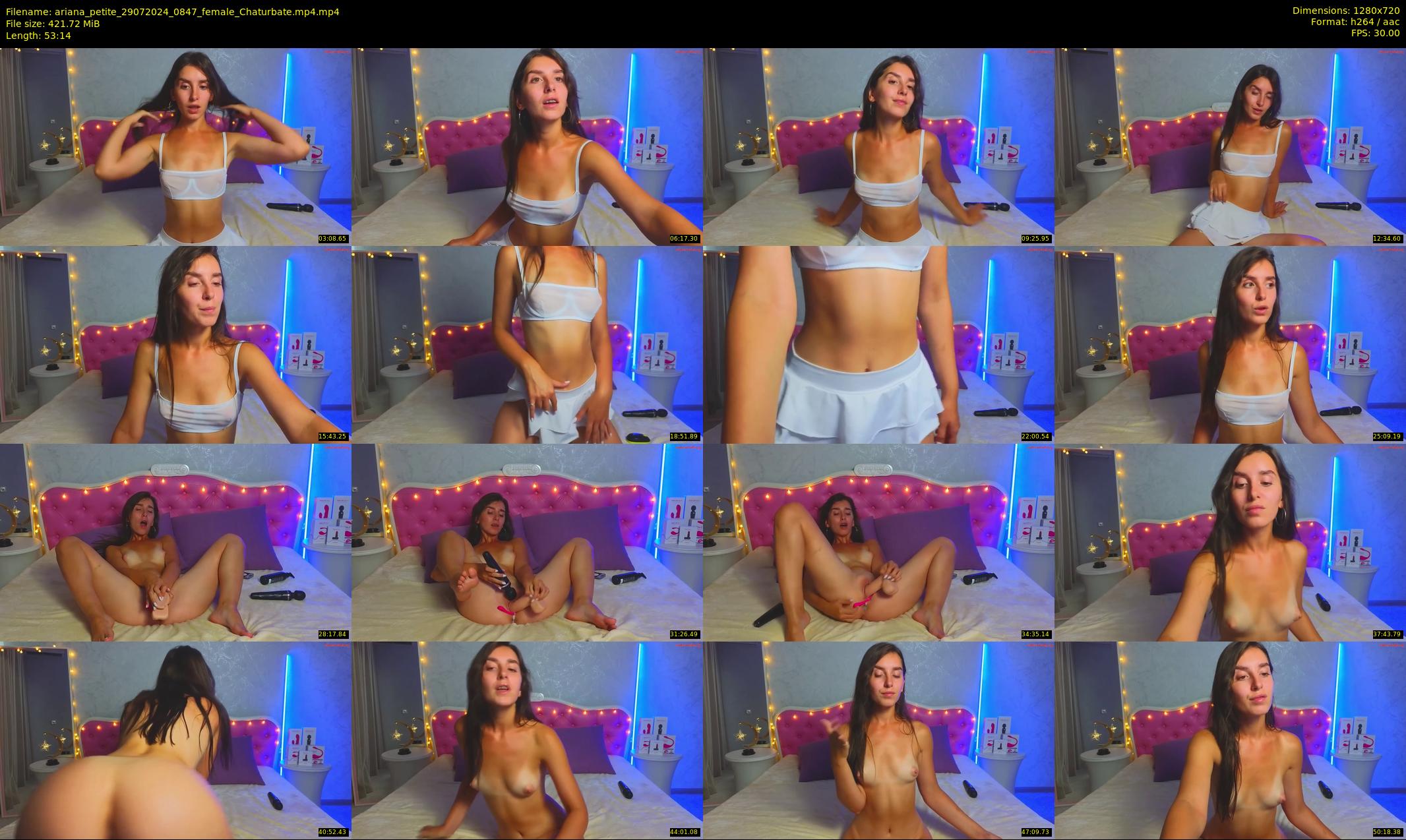 ariana_petite — 54 minute Chaturbate female cam show recording, 720p, Jul 29, 2024