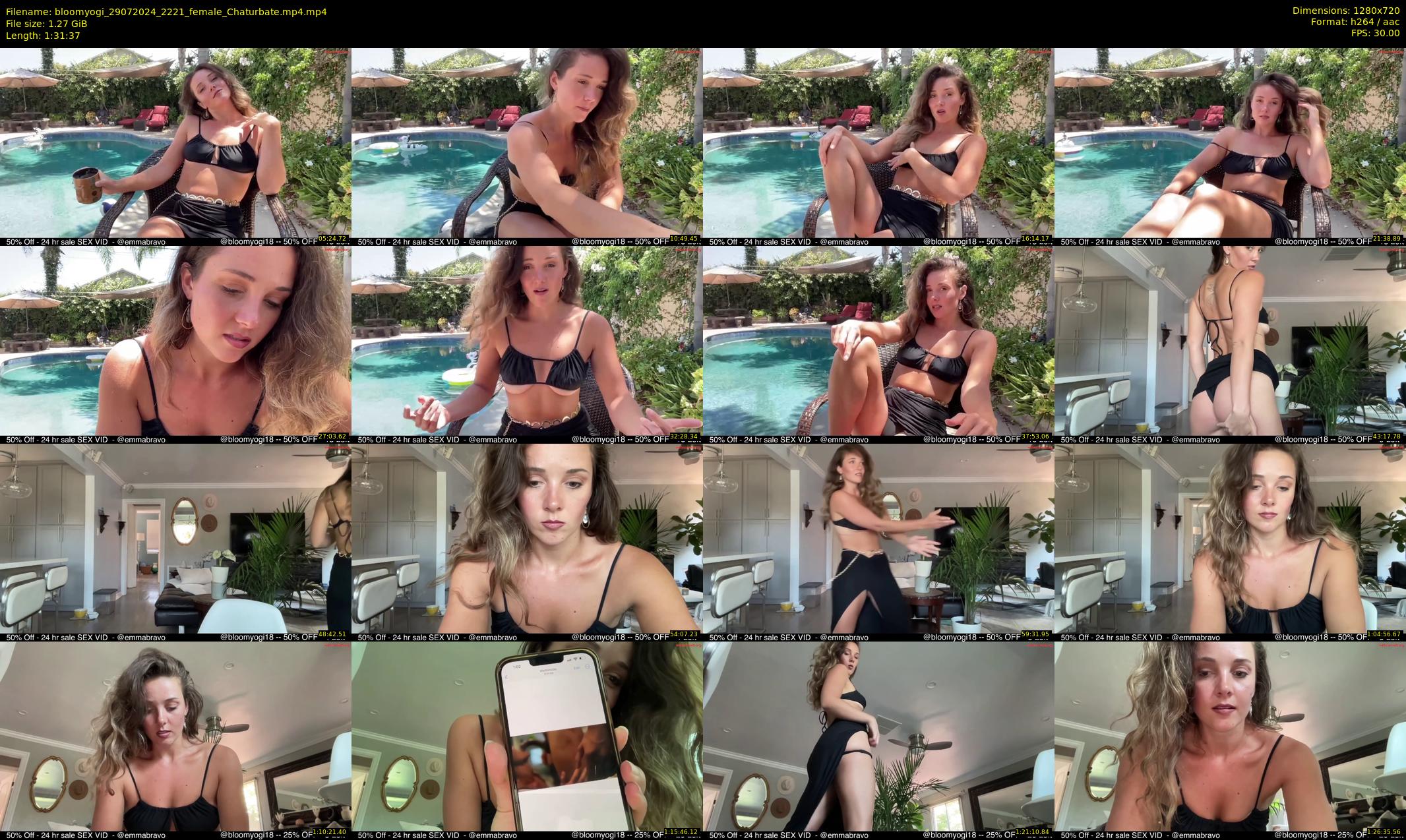 bloomyogi — 92 minute Chaturbate female cam show recording, 720p, Jul 29, 2024