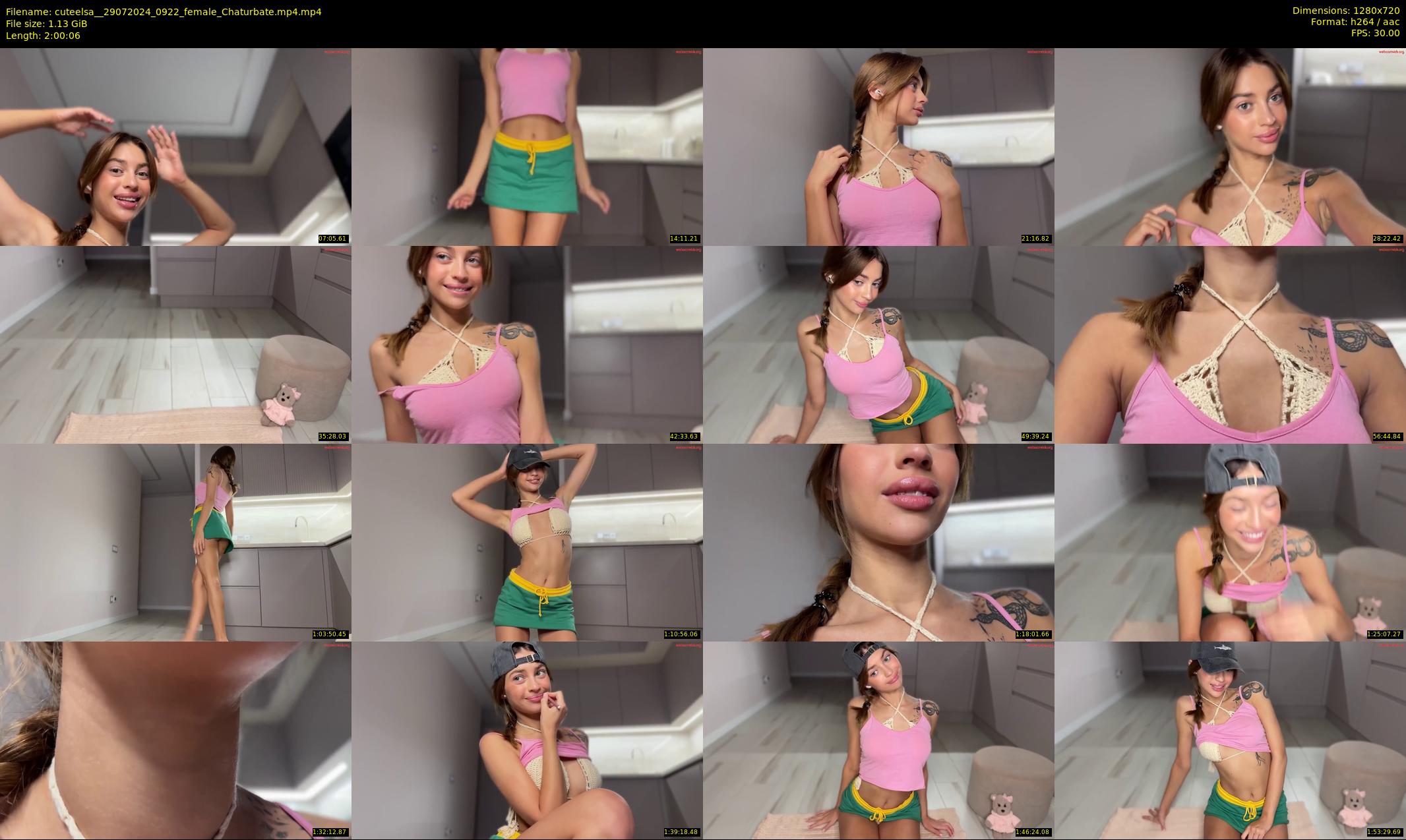 cuteelsa_ — 121 minute Chaturbate female cam show recording, 720p, Jul 29, 2024