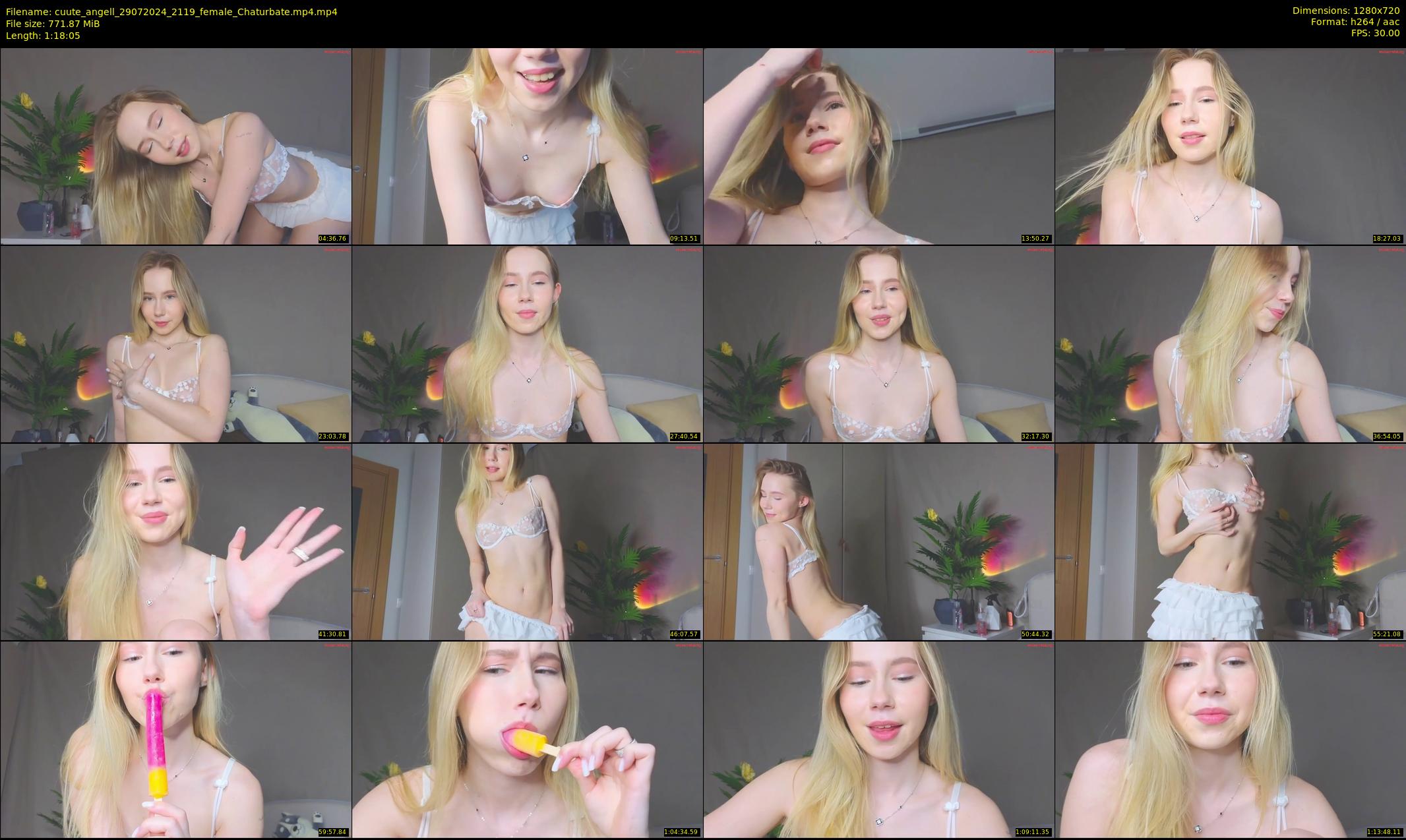 cuute_angell — 79 minute Chaturbate female cam show recording, 720p, Jul 29, 2024