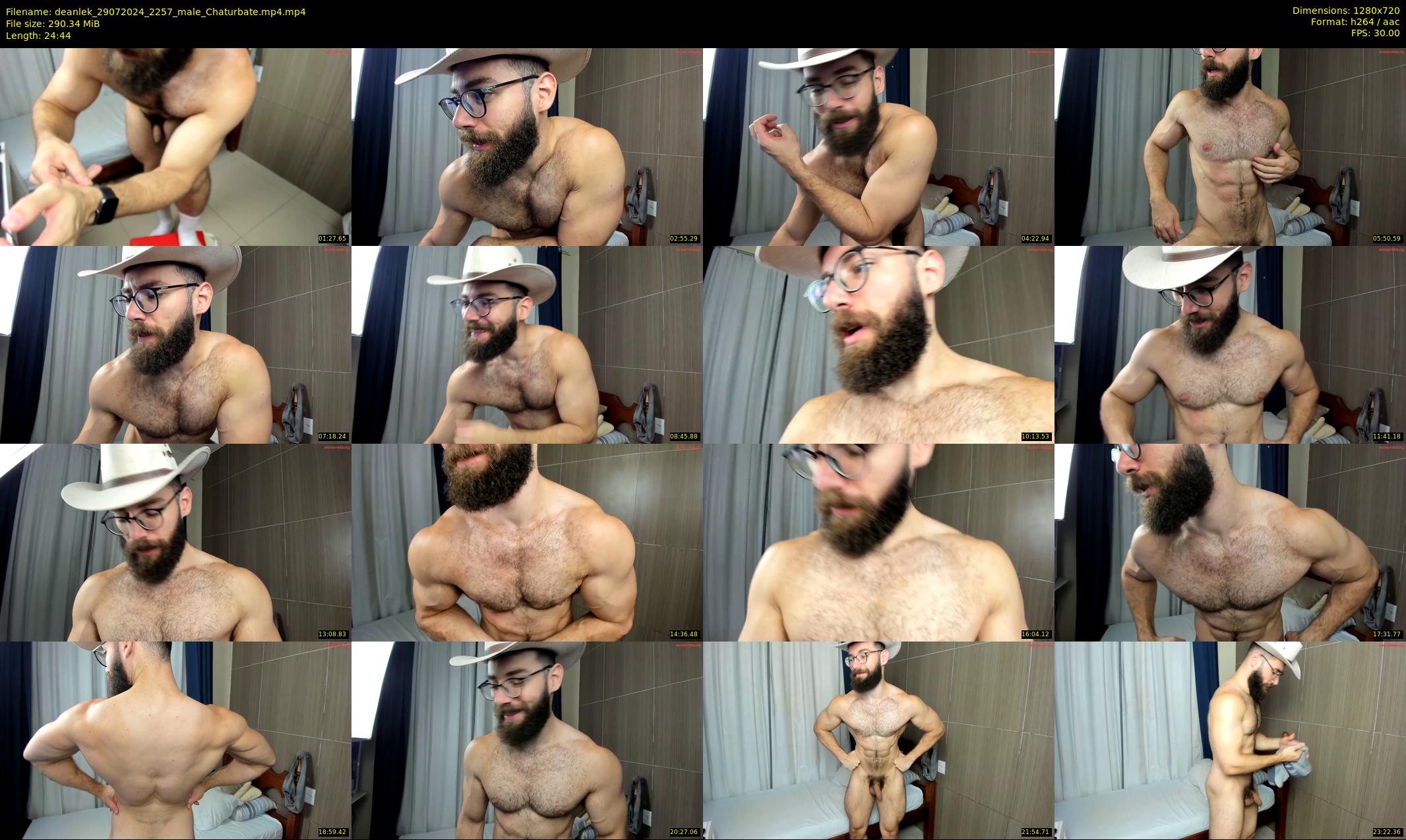 deanlek — 25 minute Chaturbate male cam show recording, 720p, Jul 29, 2024