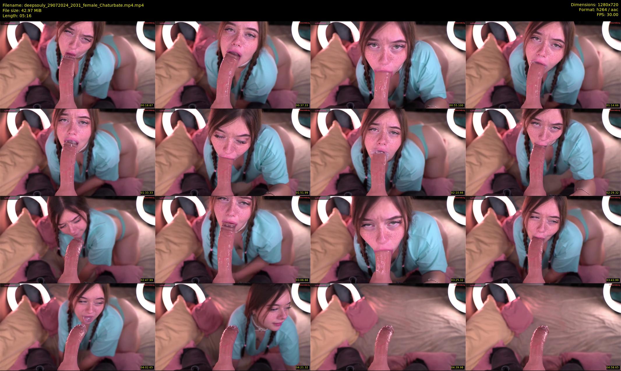 deepsouly — 6 minute Chaturbate female cam show recording, 720p, Jul 29, 2024