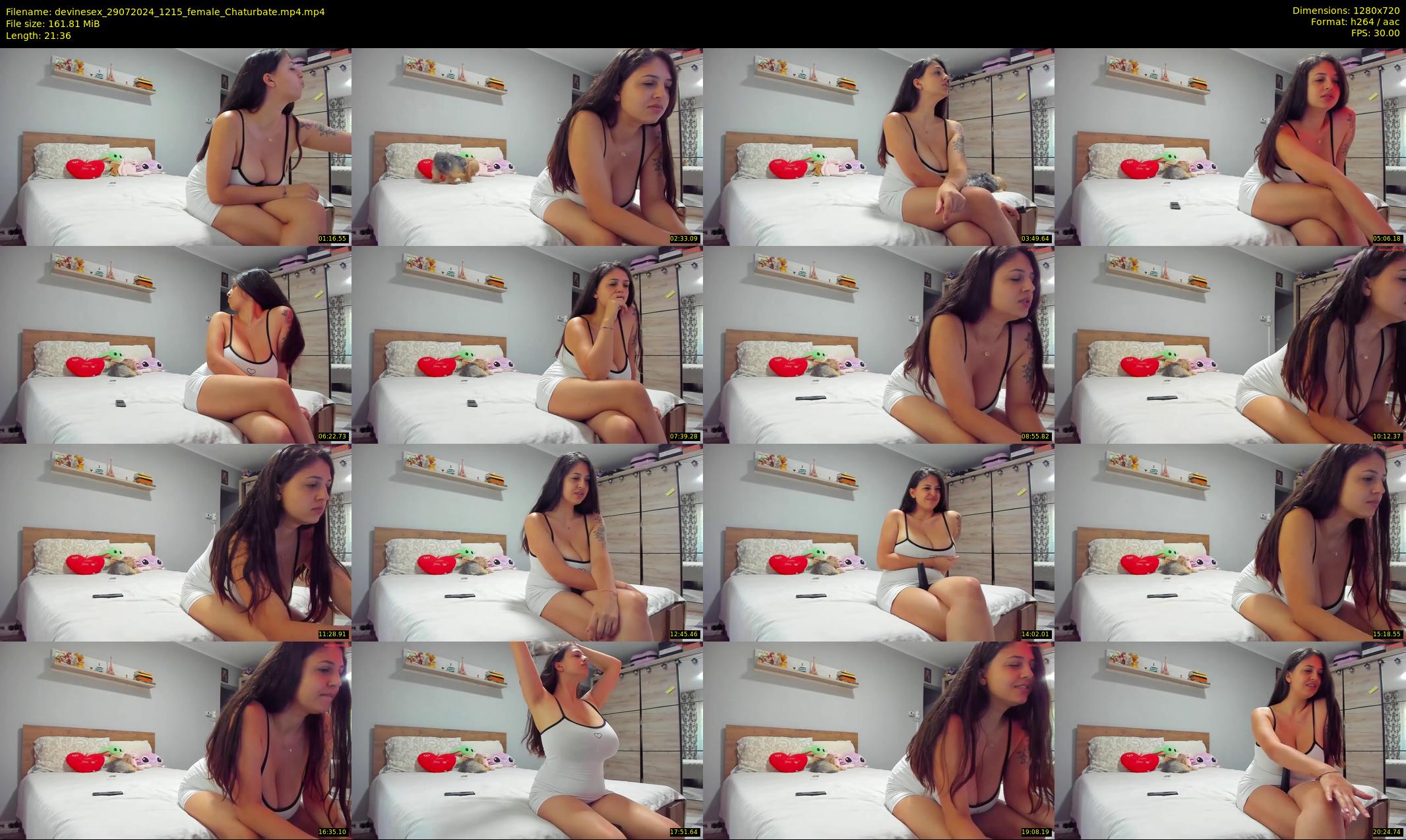 devinesex — 22 minute Chaturbate female cam show recording, 720p, Jul 29, 2024