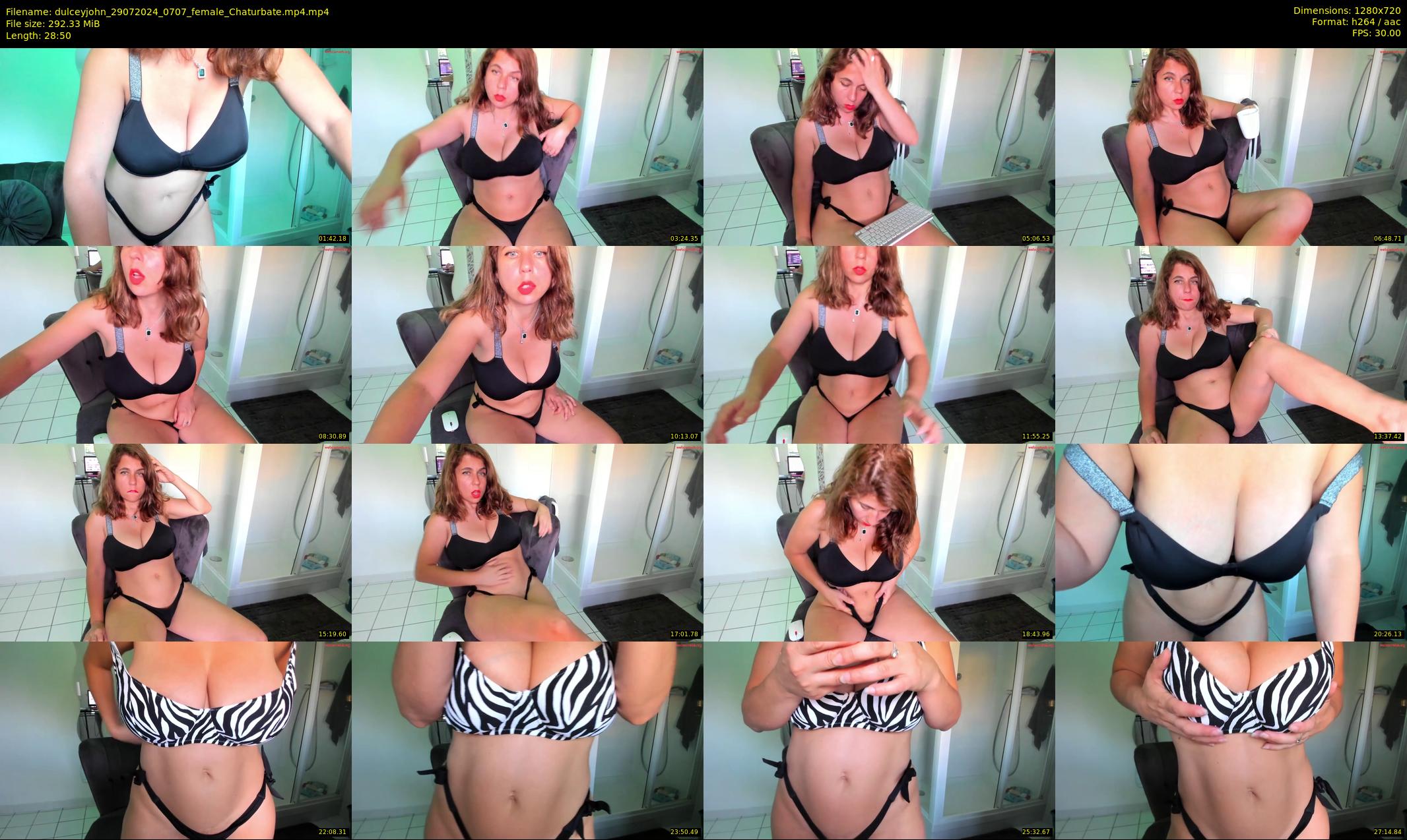 dulceyjohn — 29 minute Chaturbate female cam show recording, 720p, Jul 29, 2024