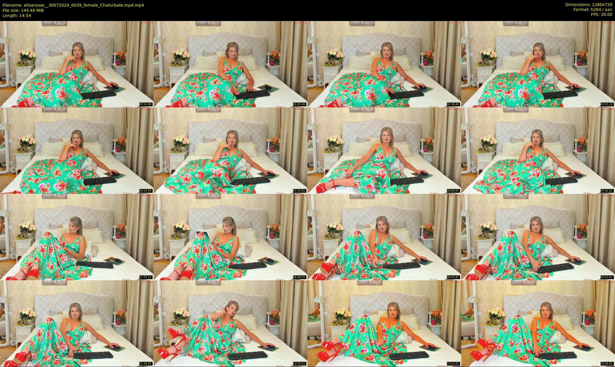 elisarosse_ — 15 minute Chaturbate female cam show recording, 720p, Jul 30, 2024