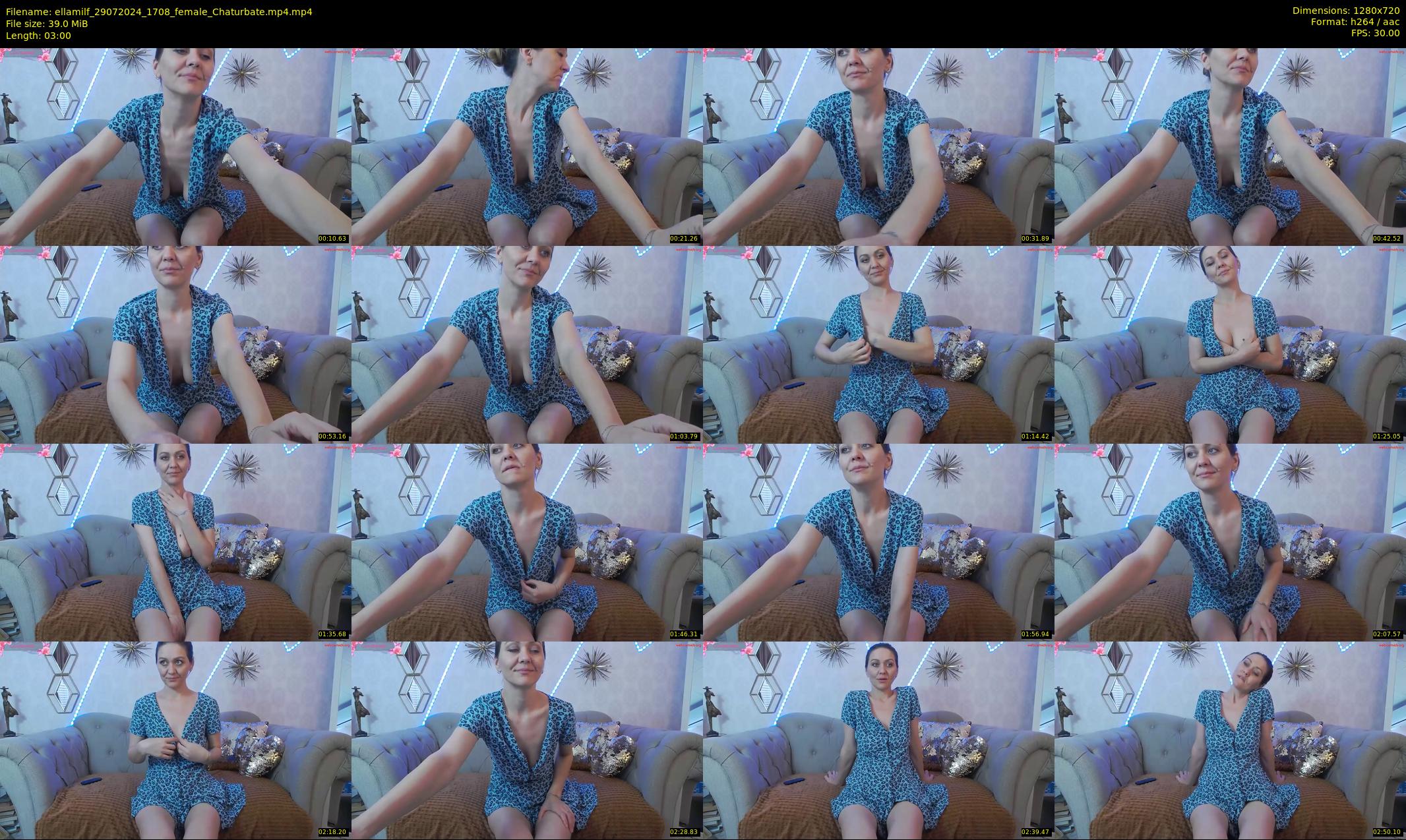 ellamilf — 3 minute Chaturbate female cam show recording, 720p, Jul 29, 2024