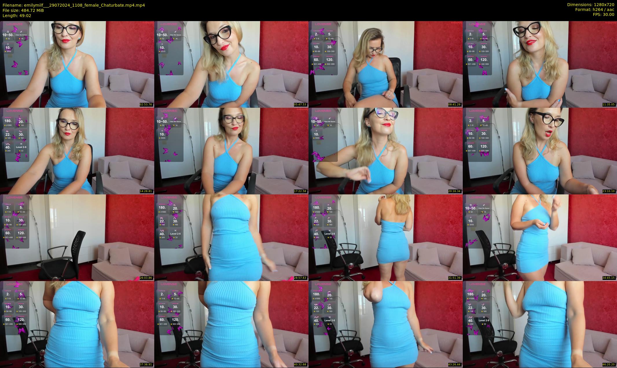 emilymilf__ — 50 minute Chaturbate female cam show recording, 720p, Jul 29, 2024