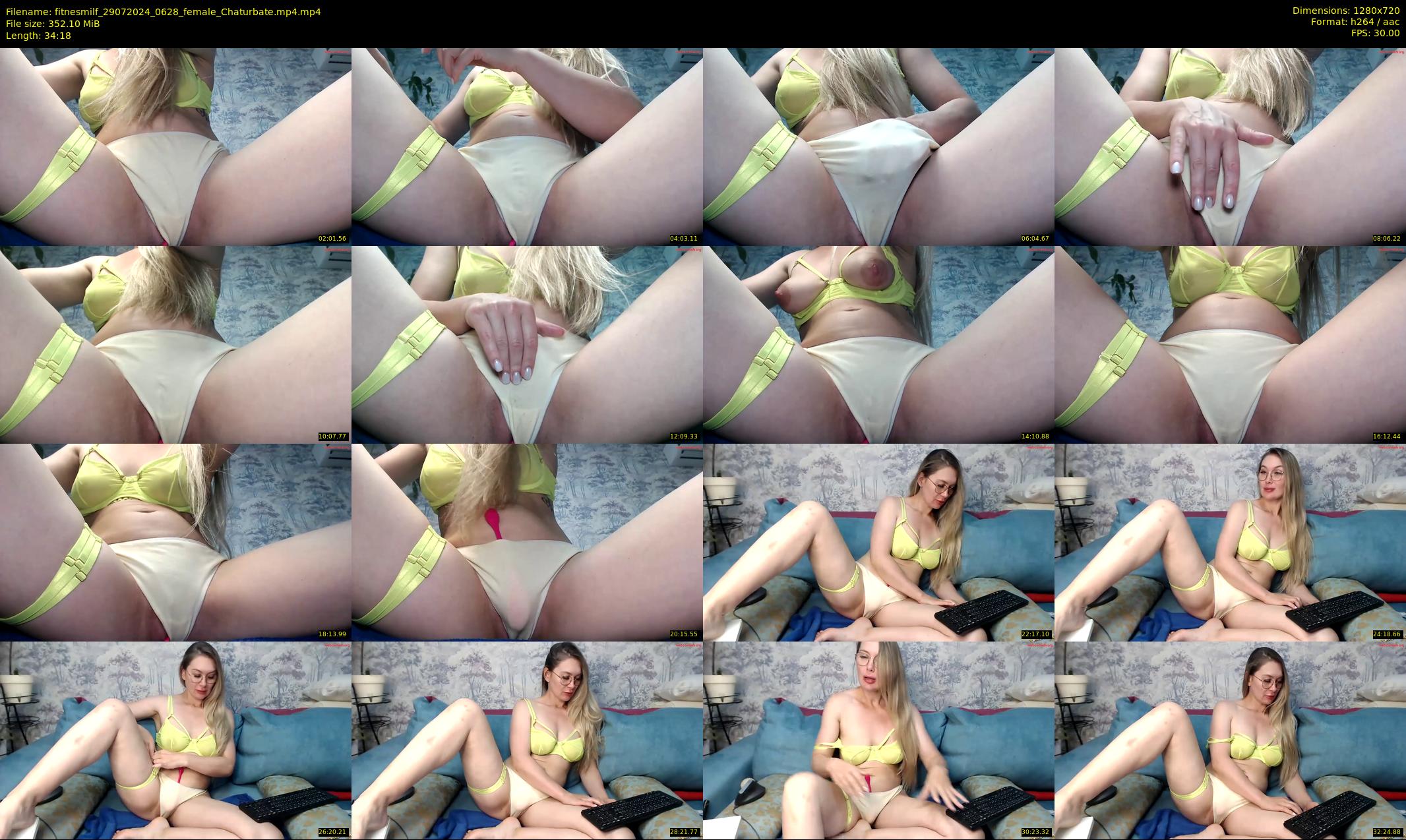 fitnesmilf — 35 minute Chaturbate female cam show recording, 720p, Jul 29, 2024