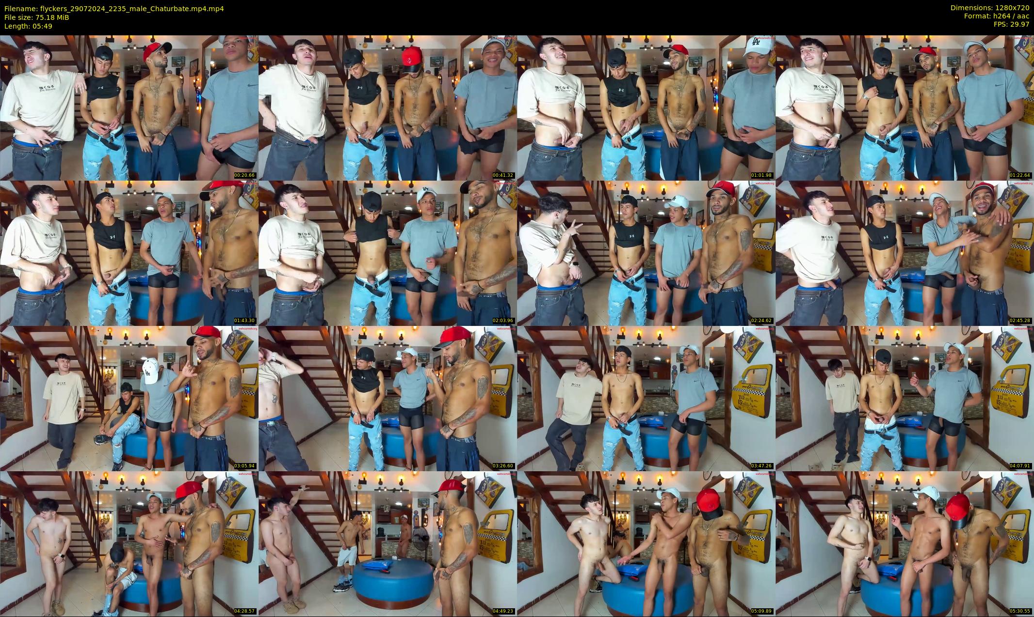 flyckers — 6 minute Chaturbate male cam show recording, 720p, Jul 29, 2024
