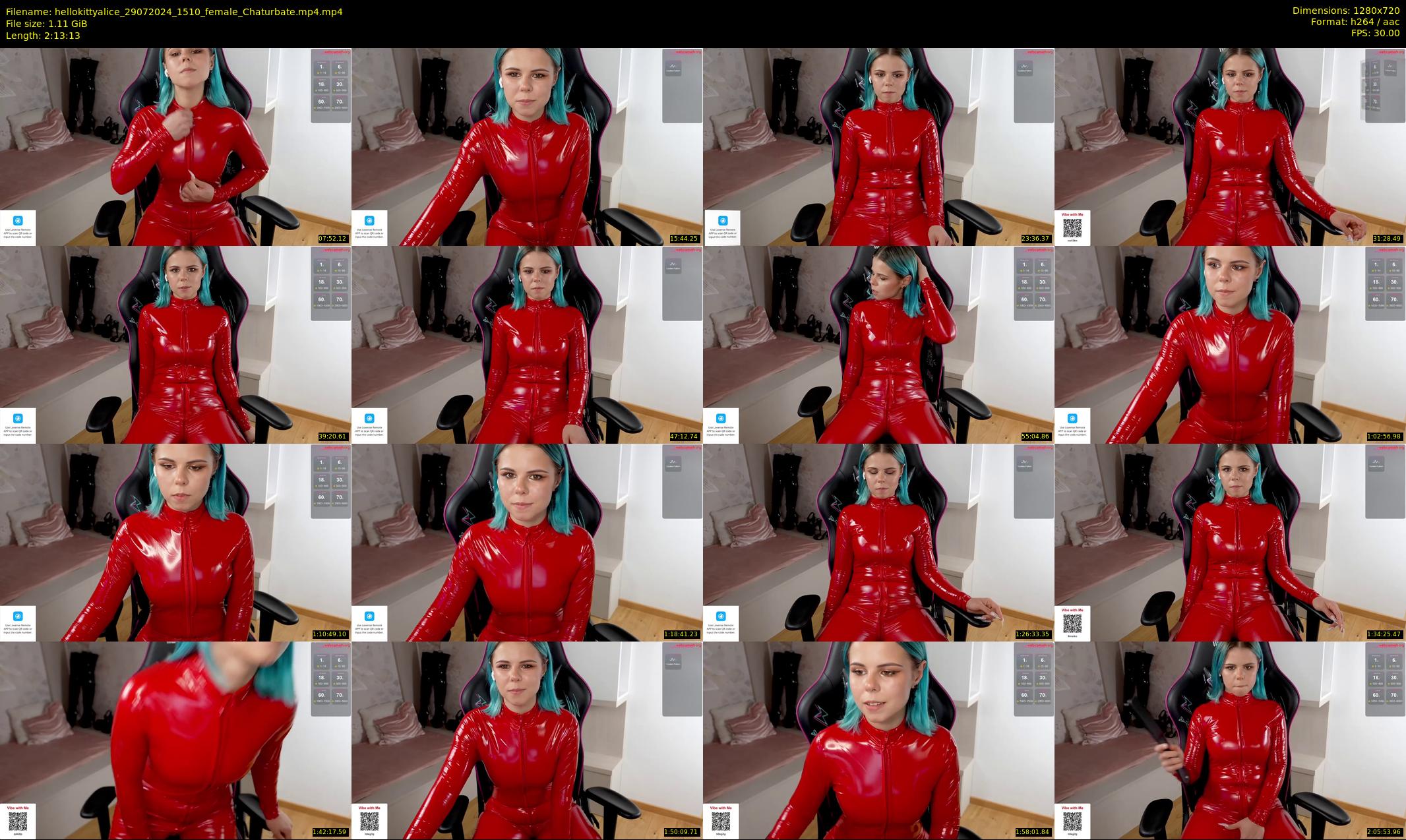 hellokittyalice — 134 minute Chaturbate female cam show recording, 720p, Jul 29, 2024