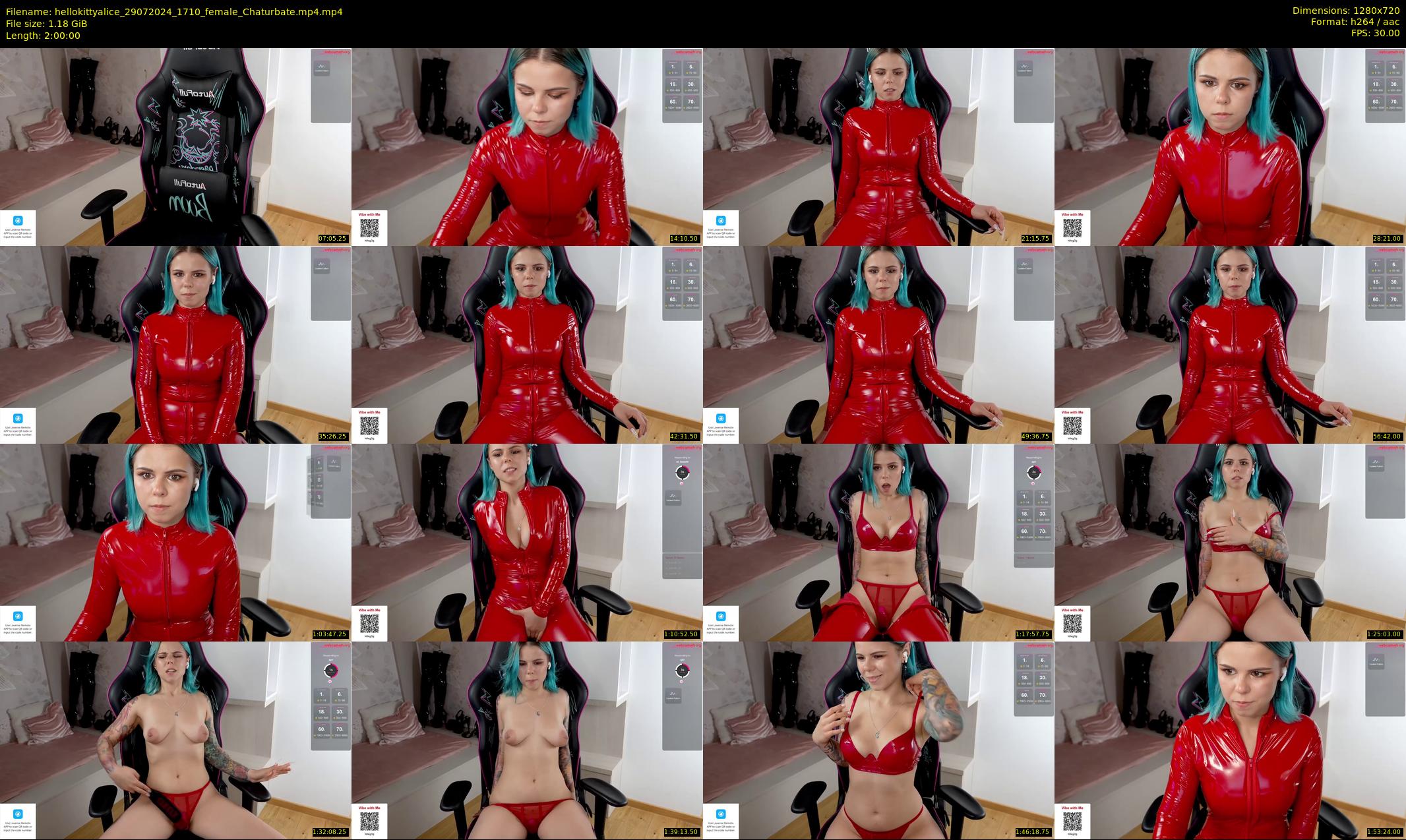 hellokittyalice — 120 minute Chaturbate female cam show recording, 720p, Jul 29, 2024