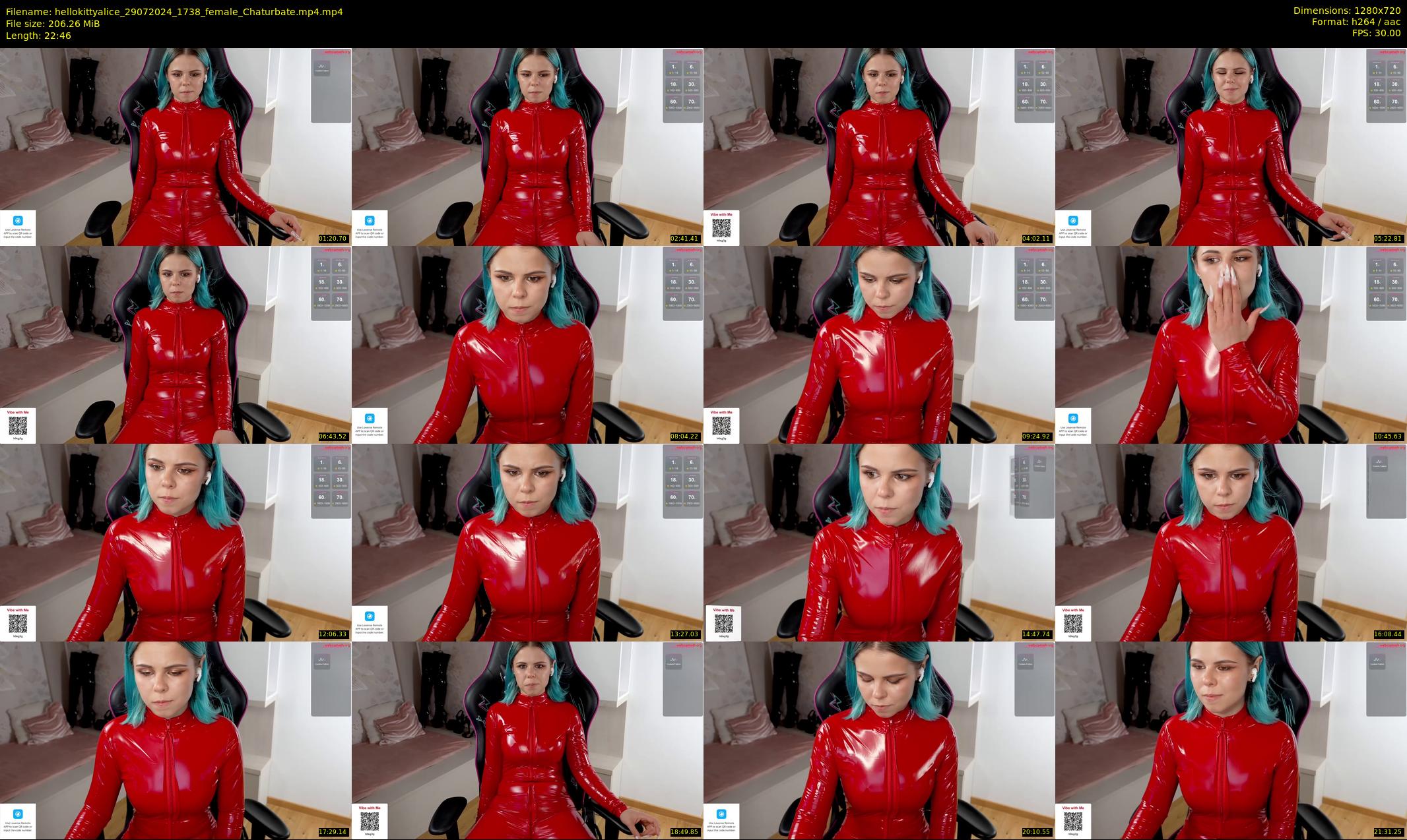 hellokittyalice — 23 minute Chaturbate female cam show recording, 720p, Jul 29, 2024