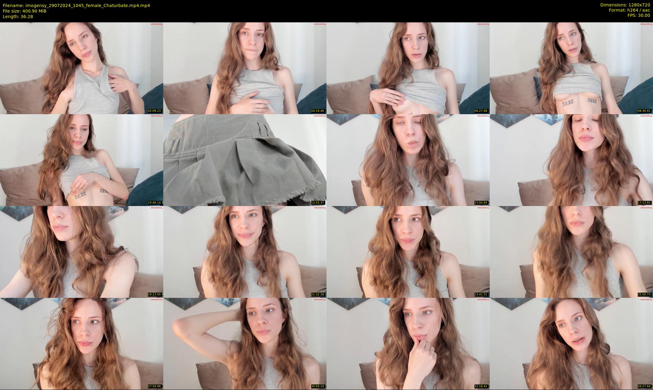 imogensy — 37 minute Chaturbate female cam show recording, 720p, Jul 29, 2024